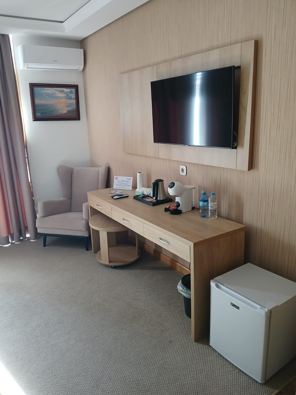 Двухместный номер с 1 кроватью и видом на сад