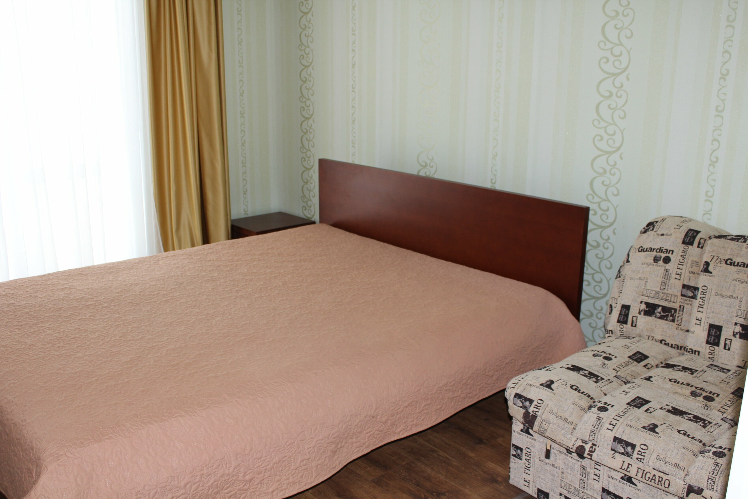 Двухместный номер с 1 кроватью и видом на парк