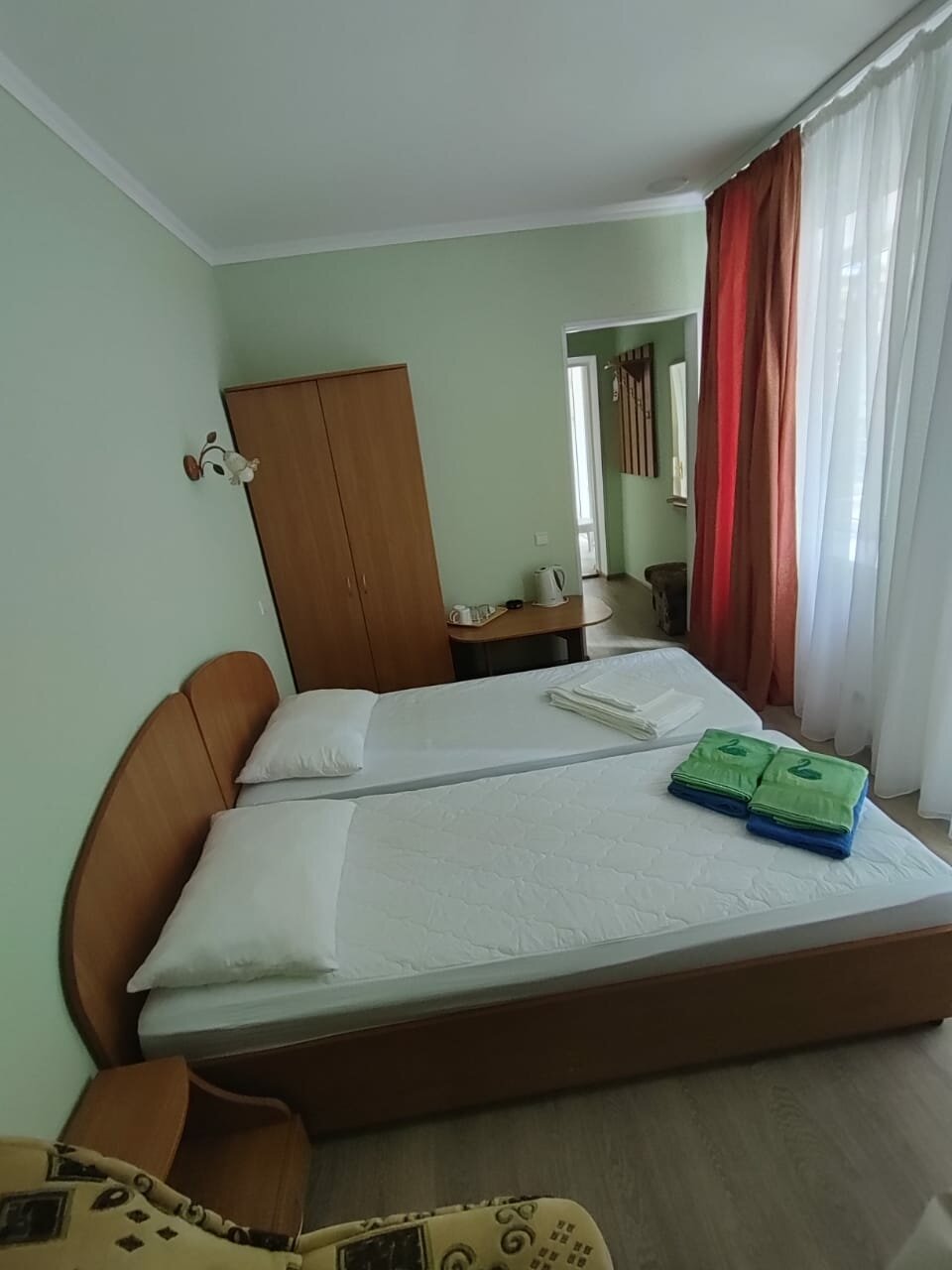 Бюджетный двухместный номер с 2 отдельными кроватями