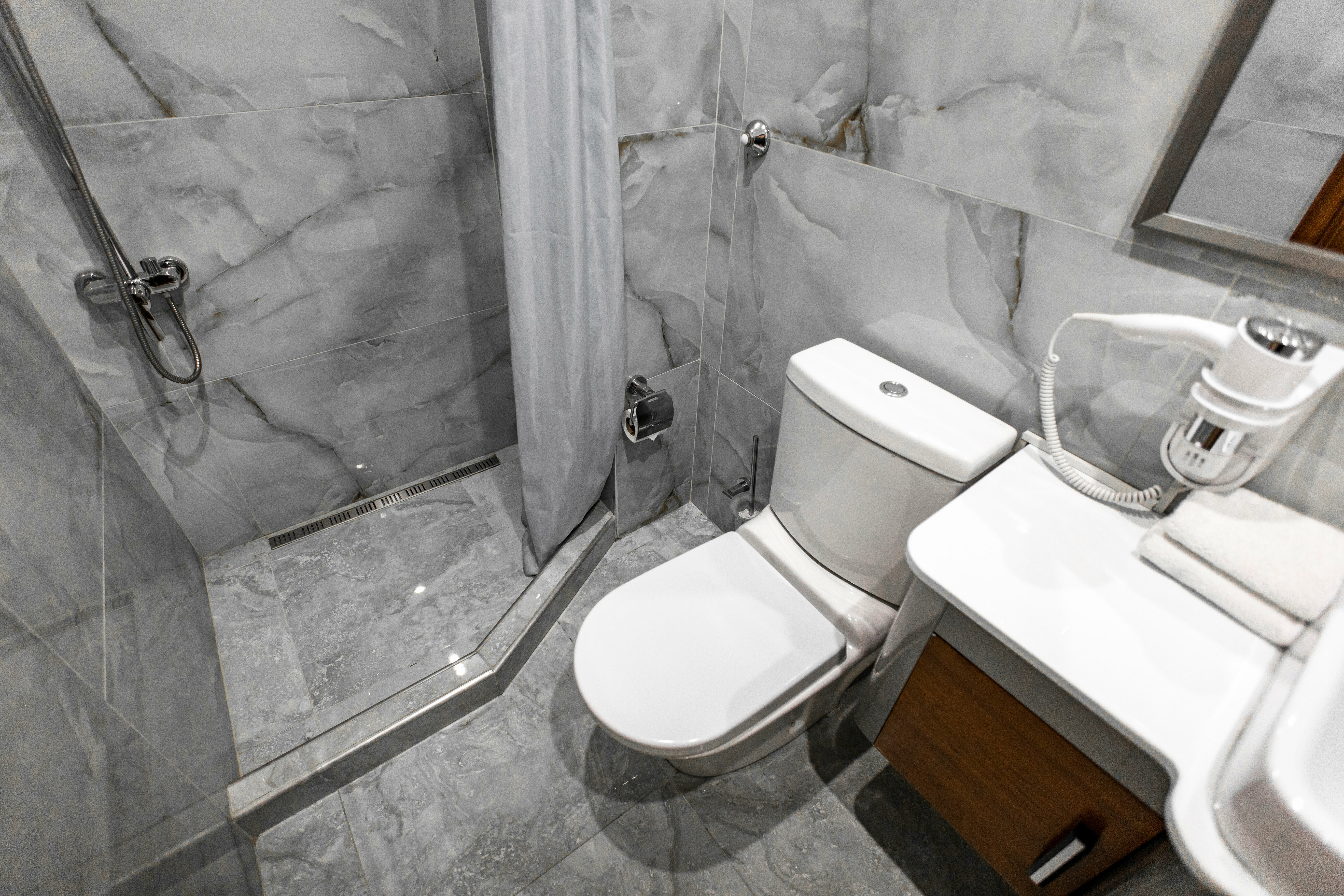 Двухместный номер с 2 отдельными кроватями и душем