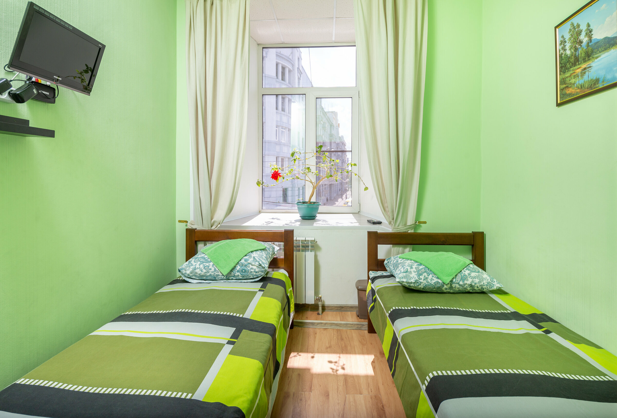 Бюджетный двухместный номер с 2 отдельными кроватями