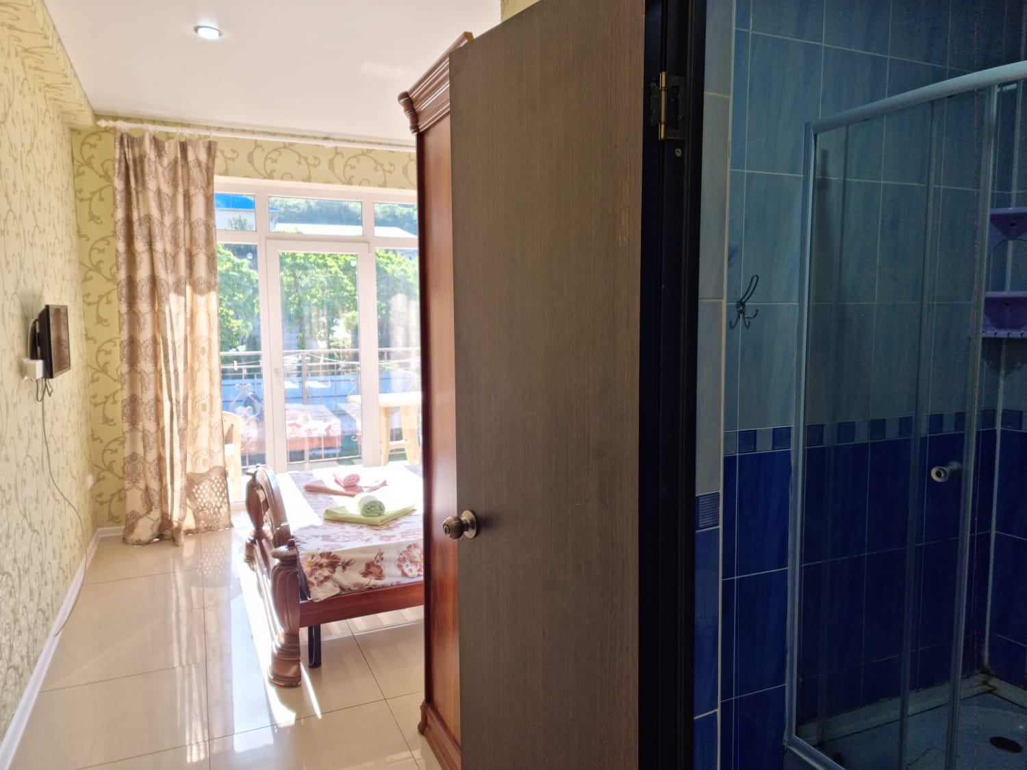 Двухместный номер с 1 кроватью и балконом