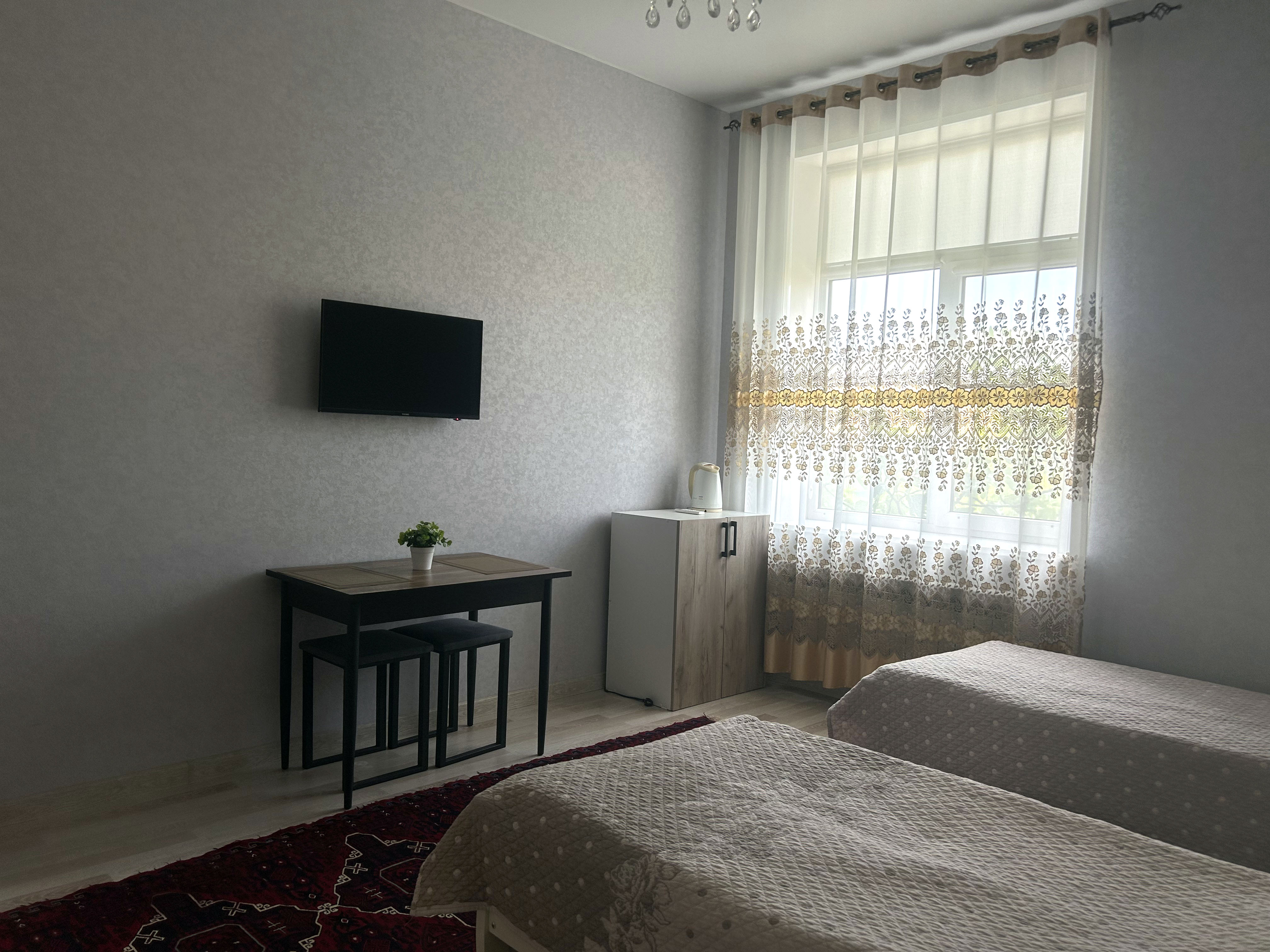 Двухместный номер с 2 отдельными кроватями, вид на сад