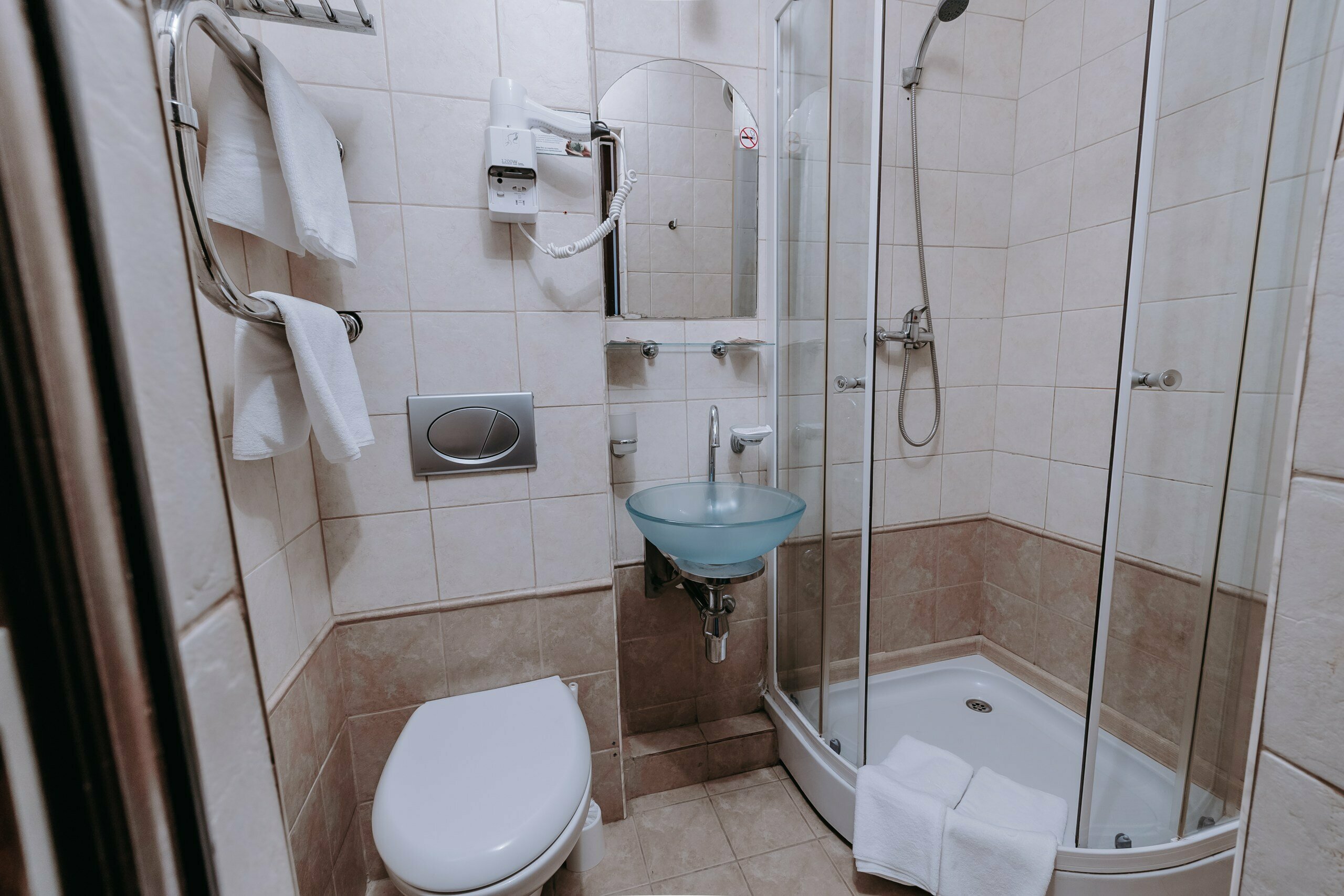 Двухместный номер с 1 кроватью или 2 отдельными кроватями, вид на море