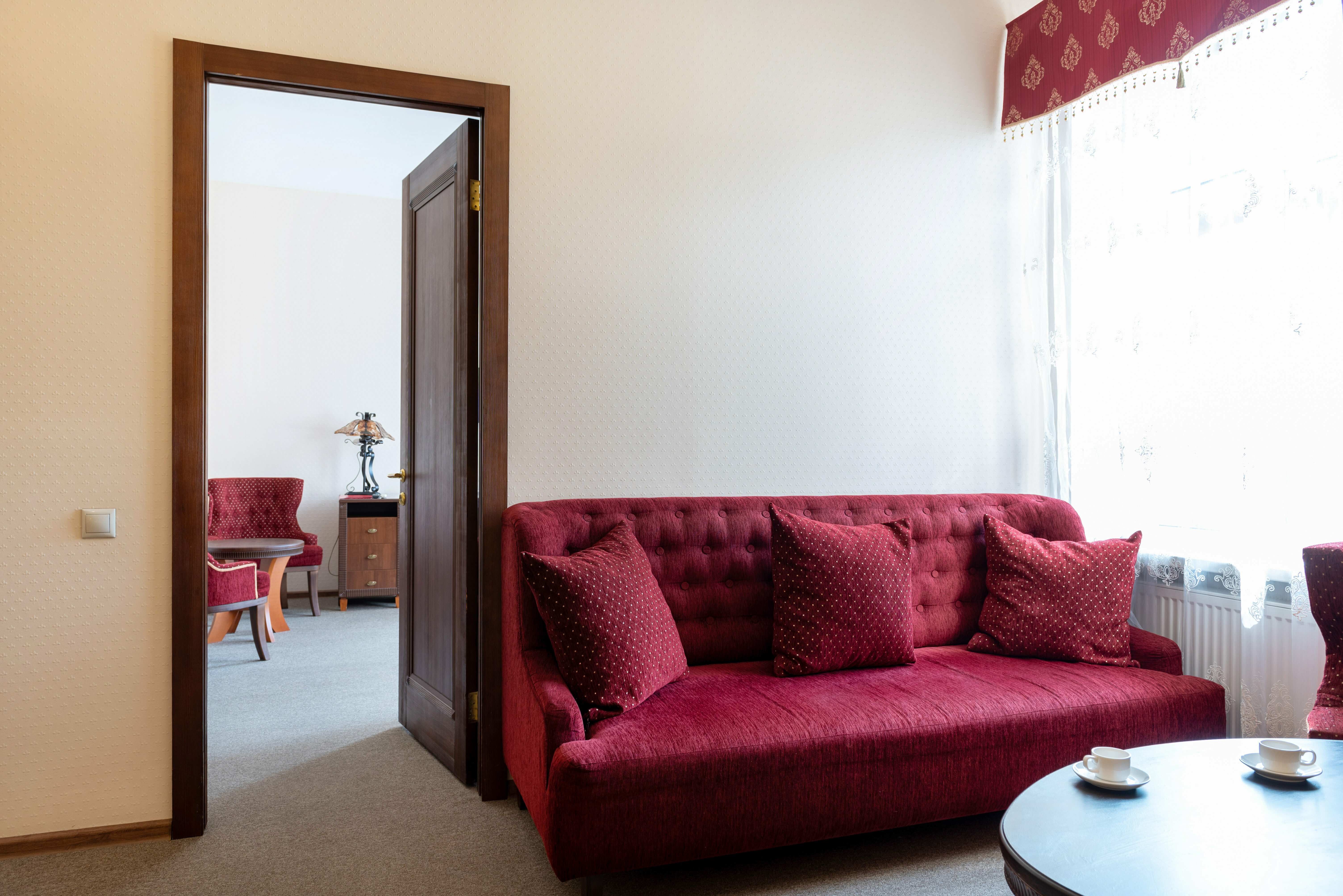 Люкс с кроватью размера «king-size» и гидромассажной ванной