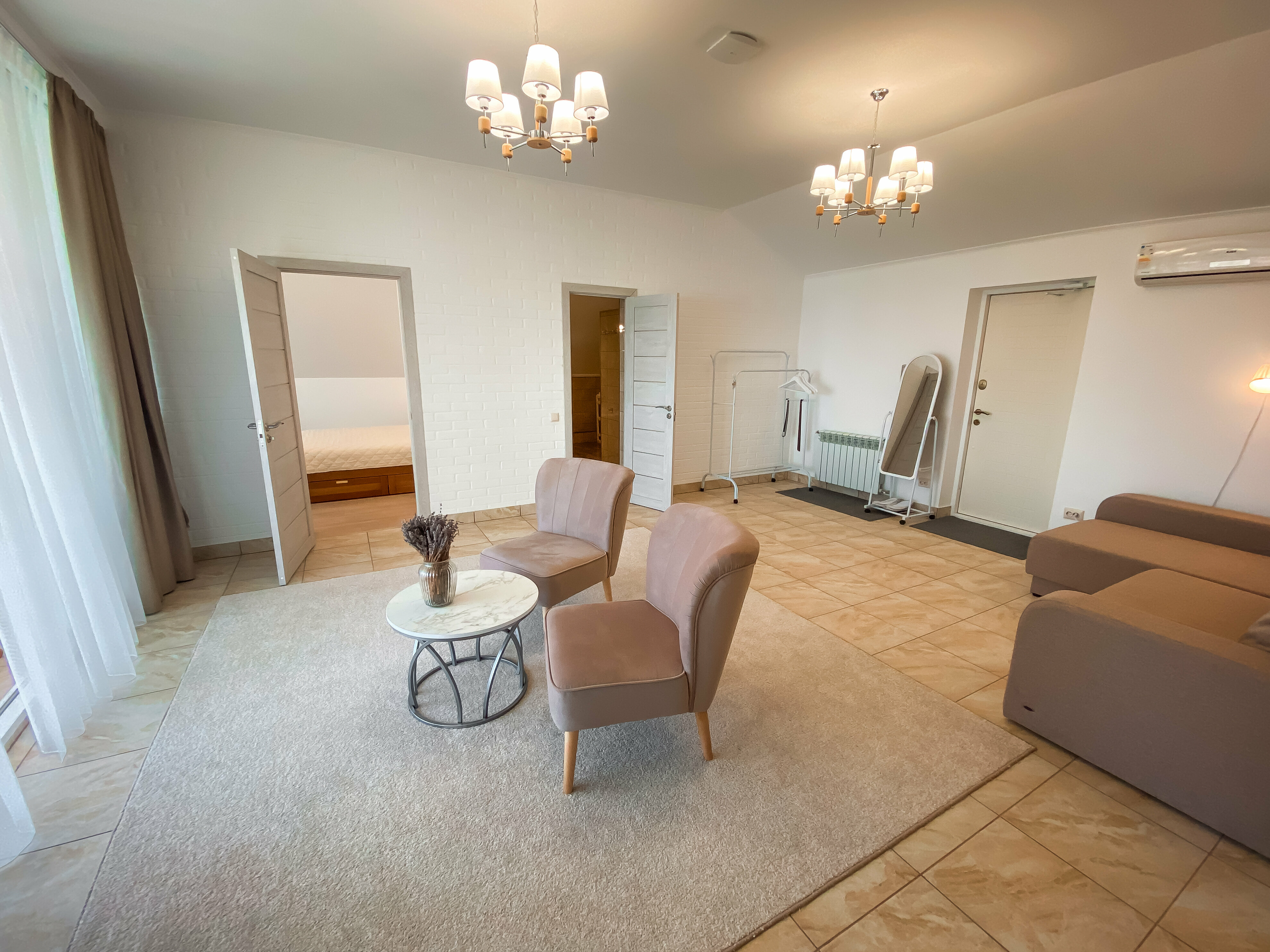 3-комнатные на мансардном этаже с  видом на море