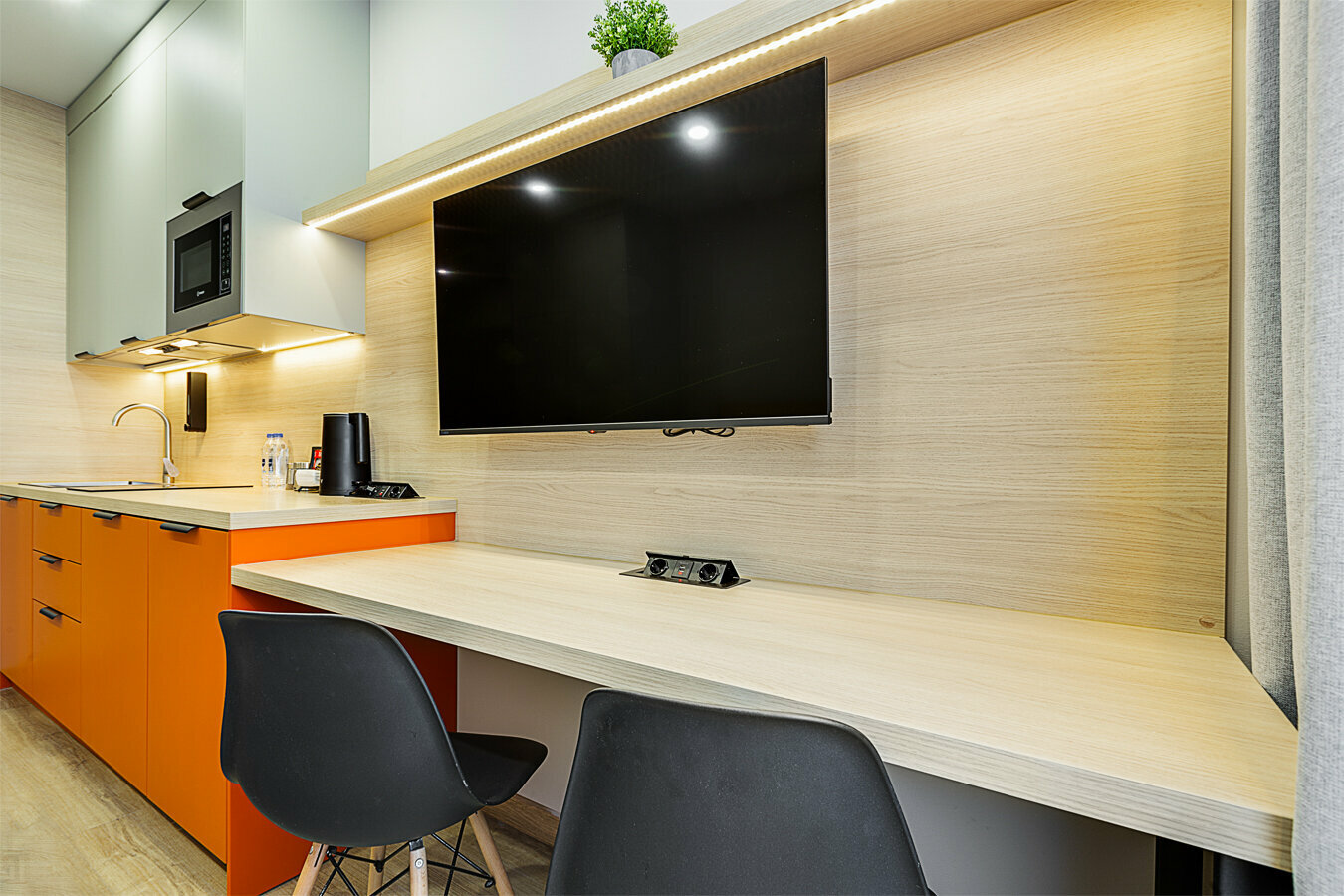 Улучшенный номер с кроватью размера «king-size» или 2 отдельными кроватями