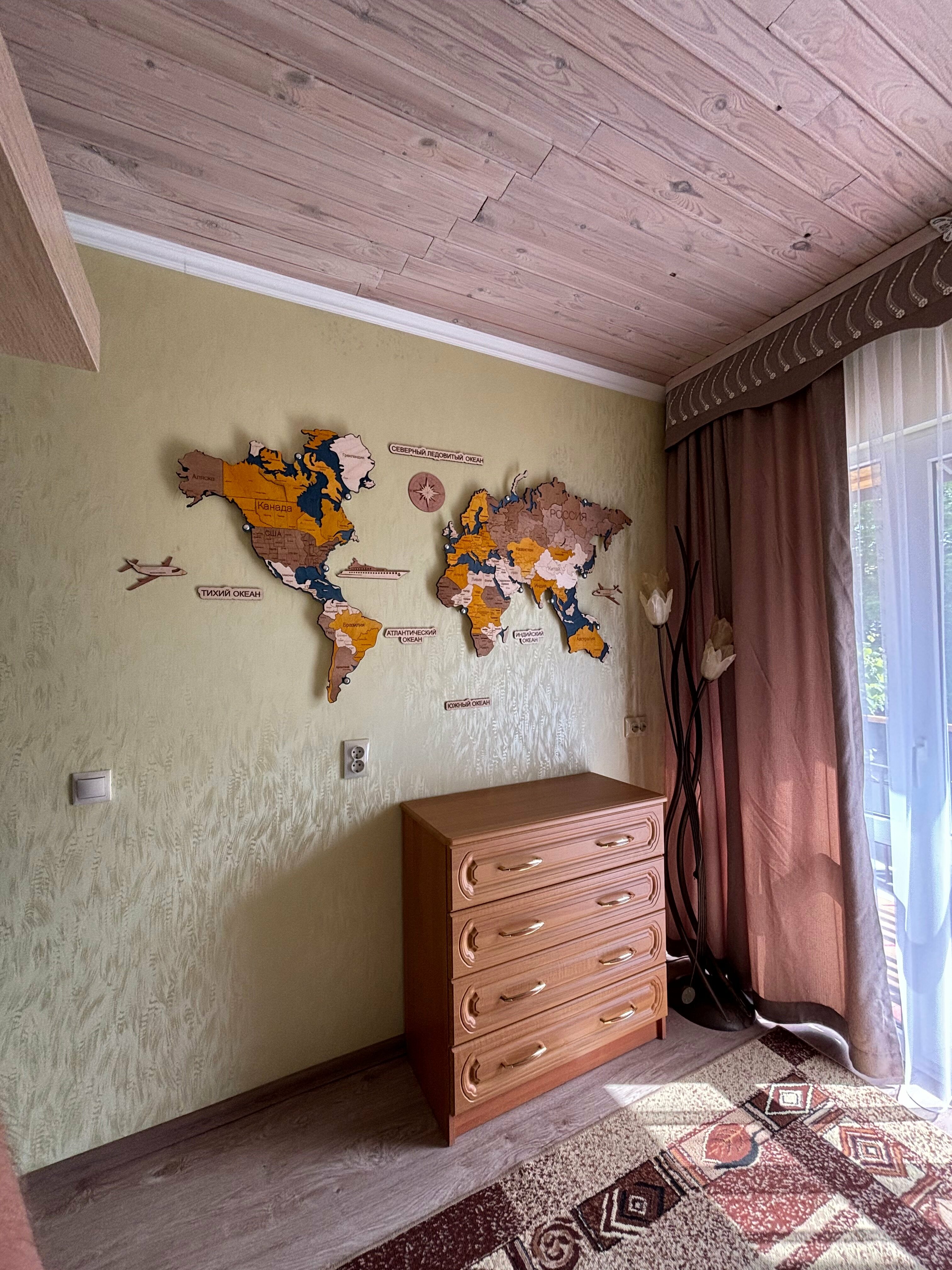 Двухкомнатный номер с балконом и отдельным входом