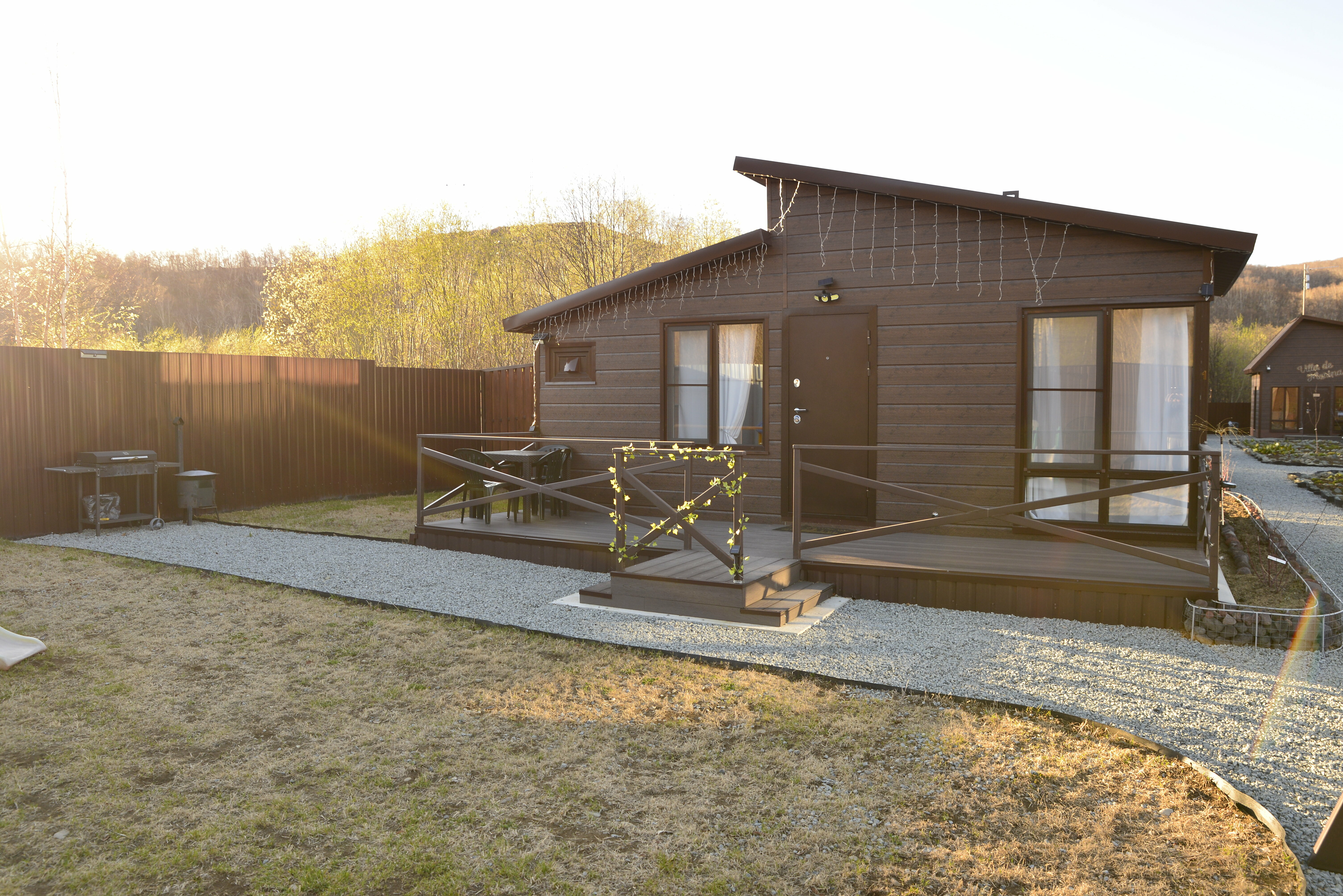 Двухместный номер с 1 кроватью и террасой