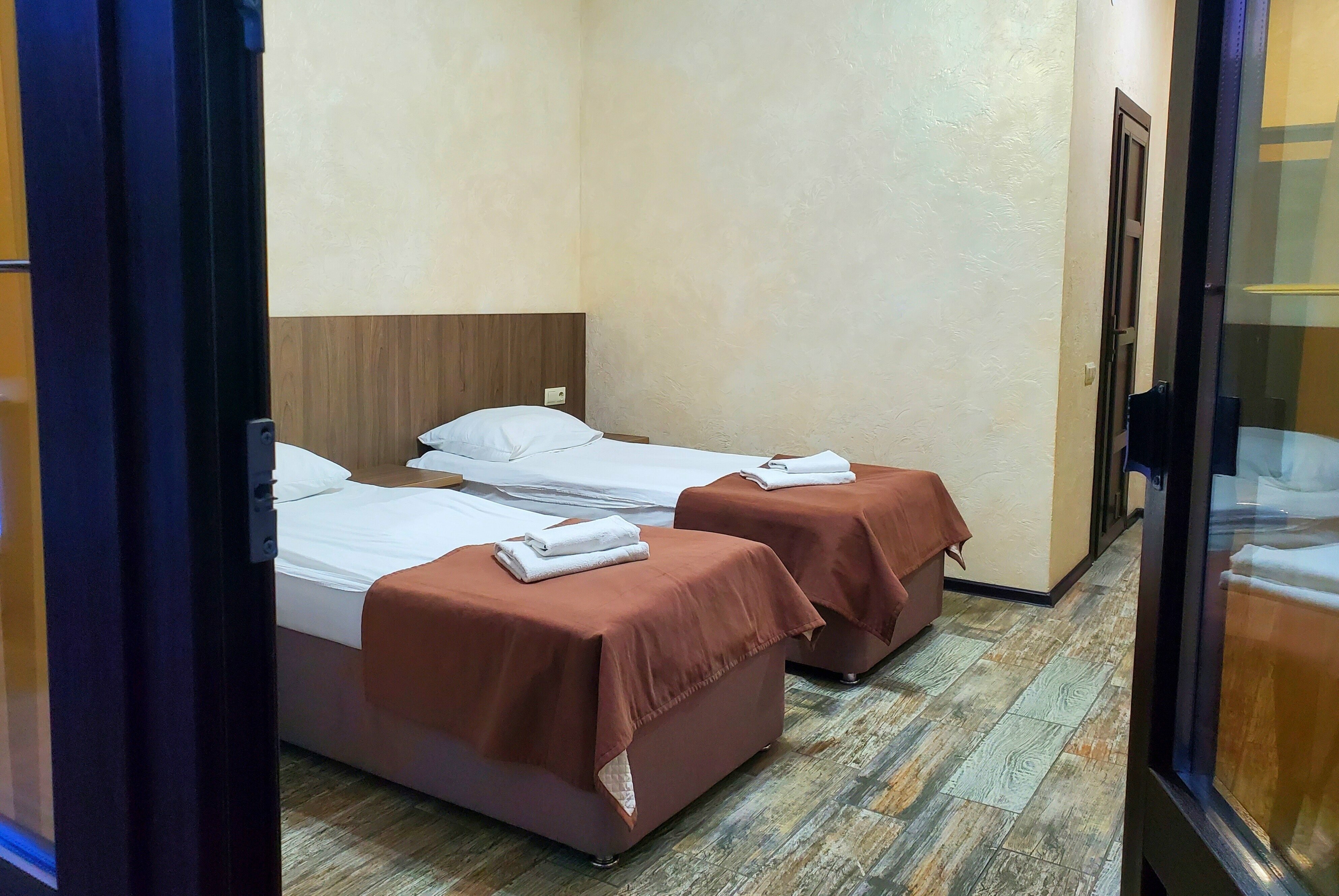 Двухместный номер с 1 кроватью или 2 отдельными кроватями и балконом