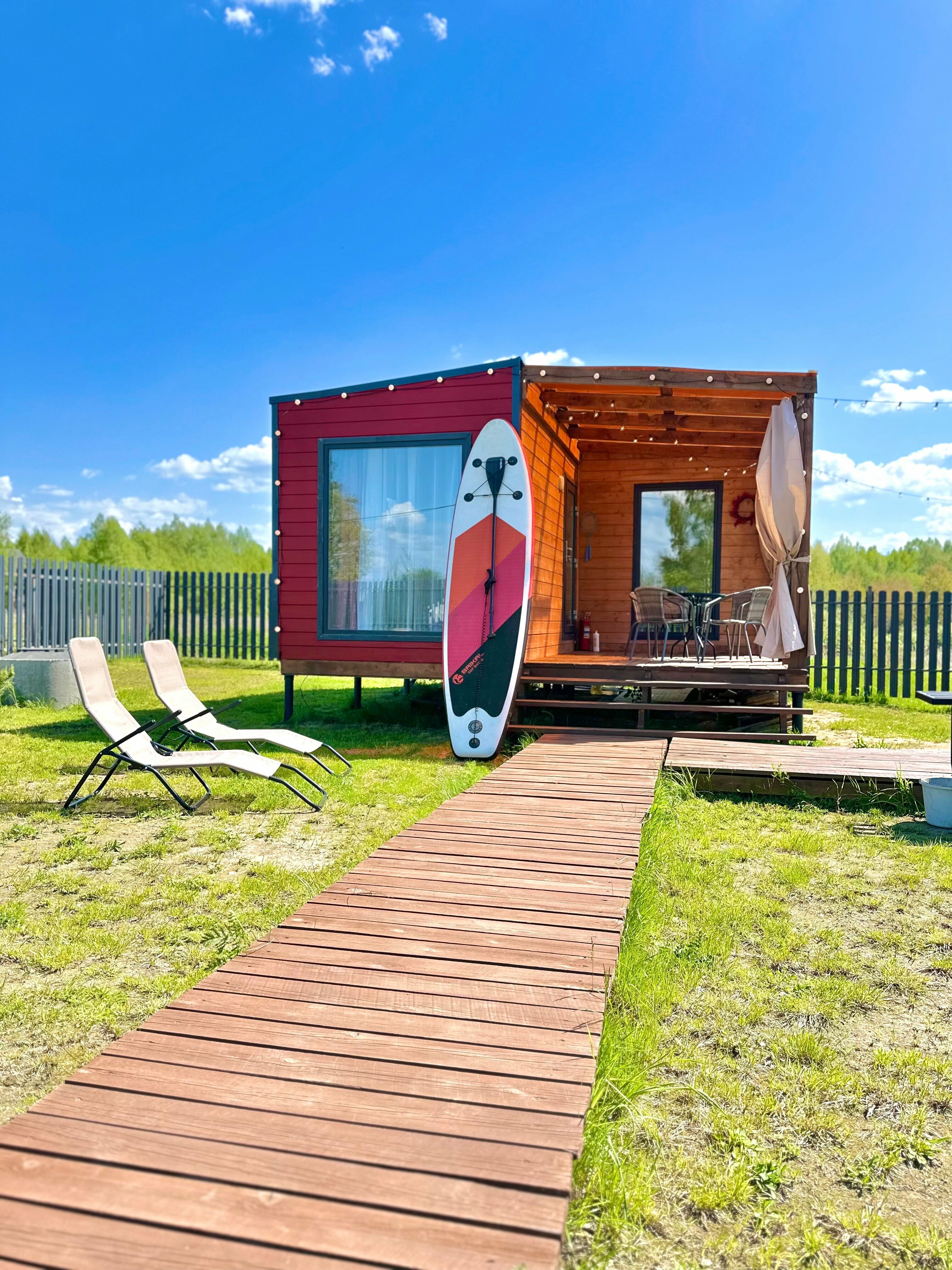 Дом с видом на лес