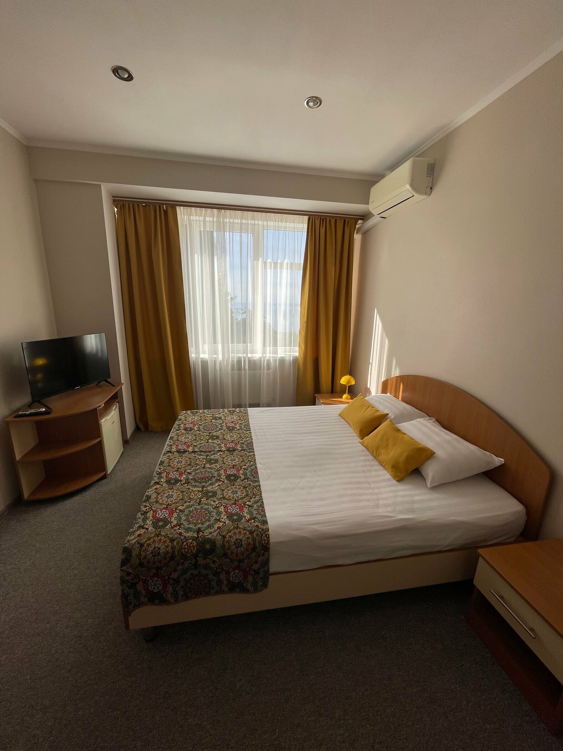 Двухместный номер с 1 кроватью и видом на море