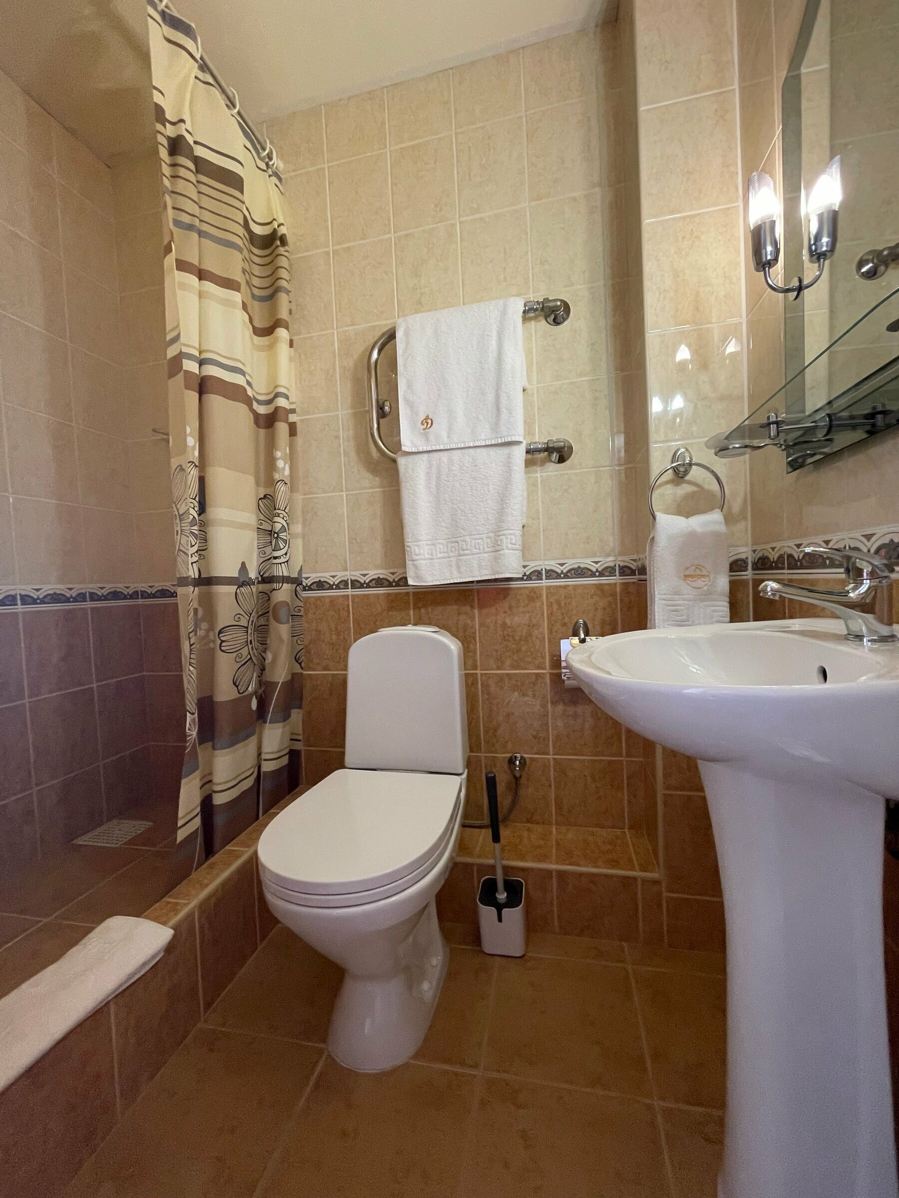 Двухместный номер с 1 кроватью и видом на море