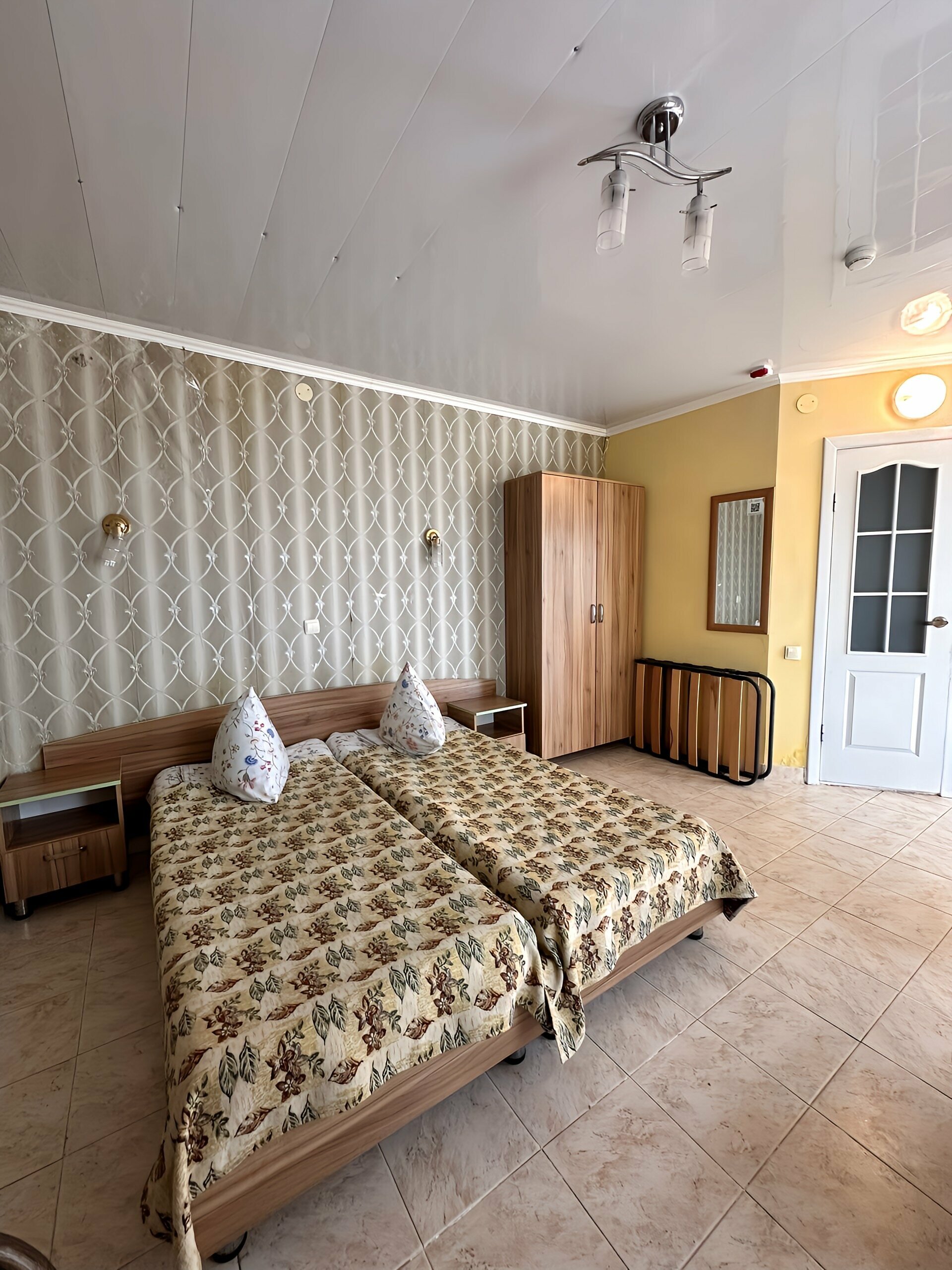 Двухместный номер с 2 отдельными кроватями, вид на море