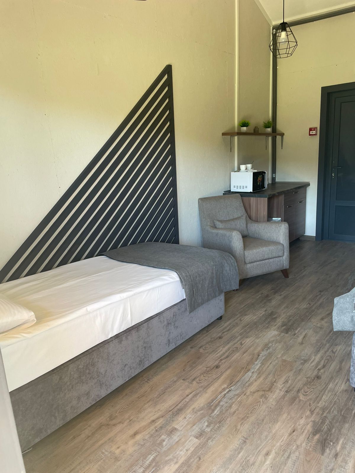 Двухместный номер с 1 кроватью или 2 отдельными кроватями, вид на горы