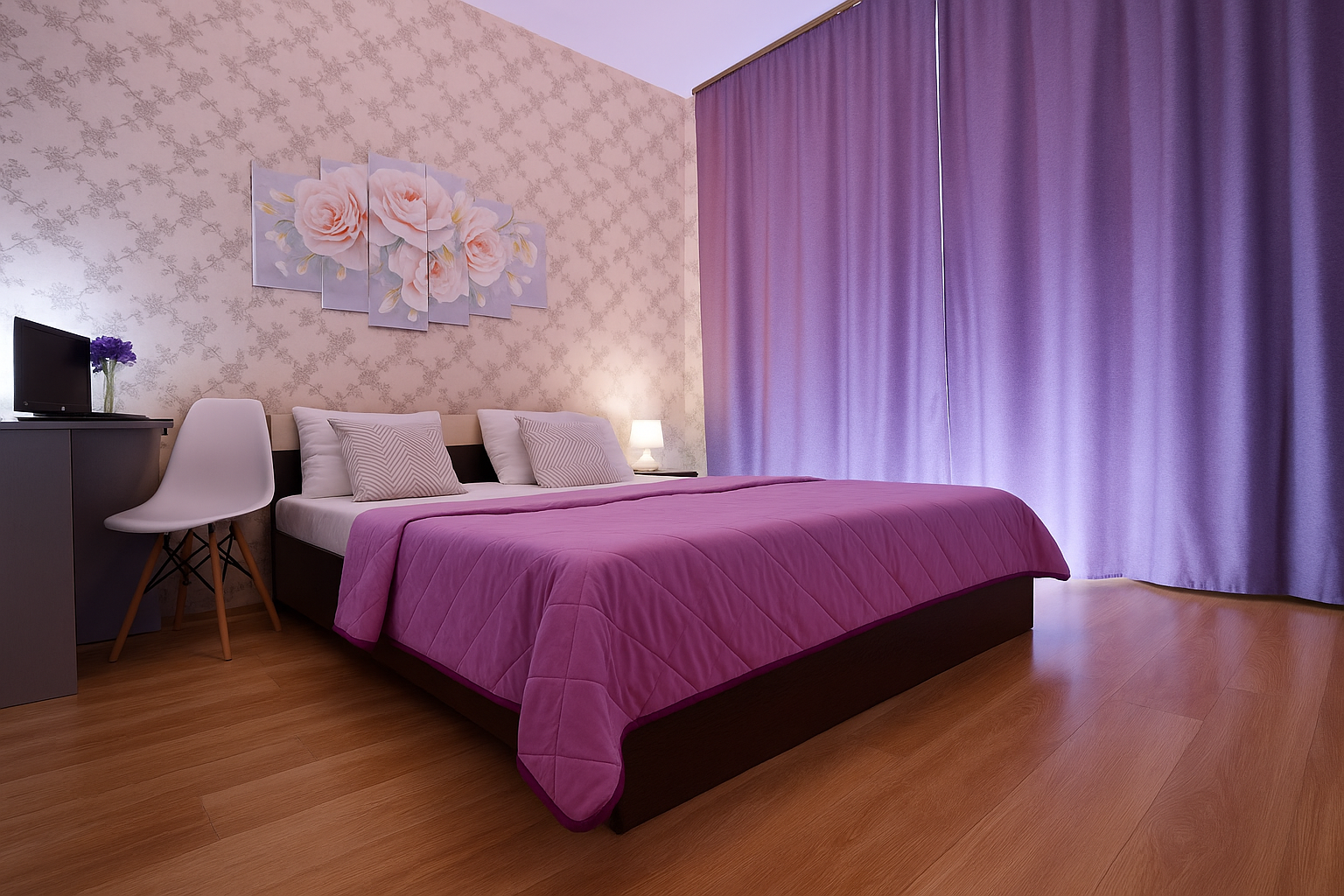 Cемейный номер с собственной ванной комнатой