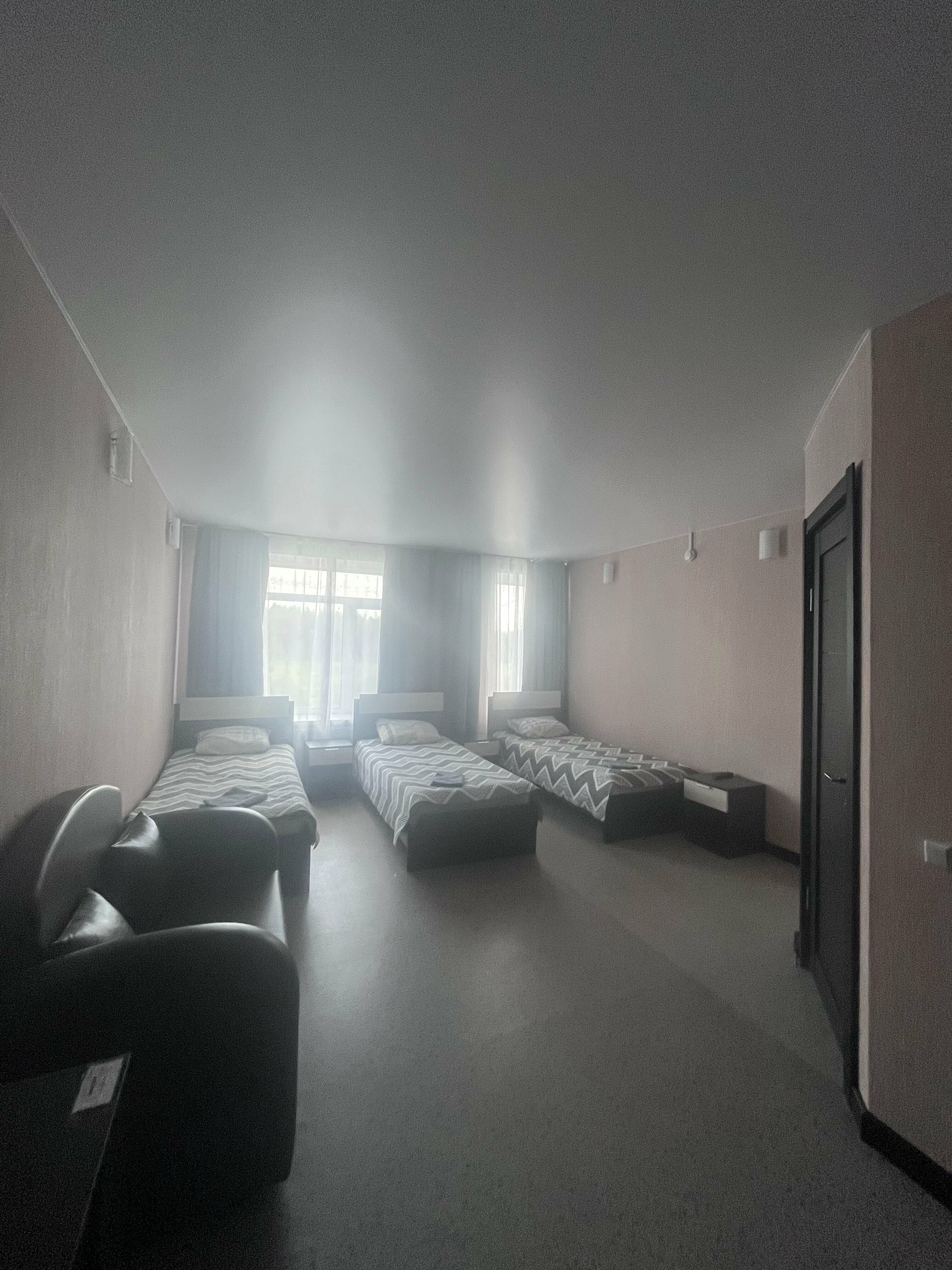 Бюджетный трехместный номер