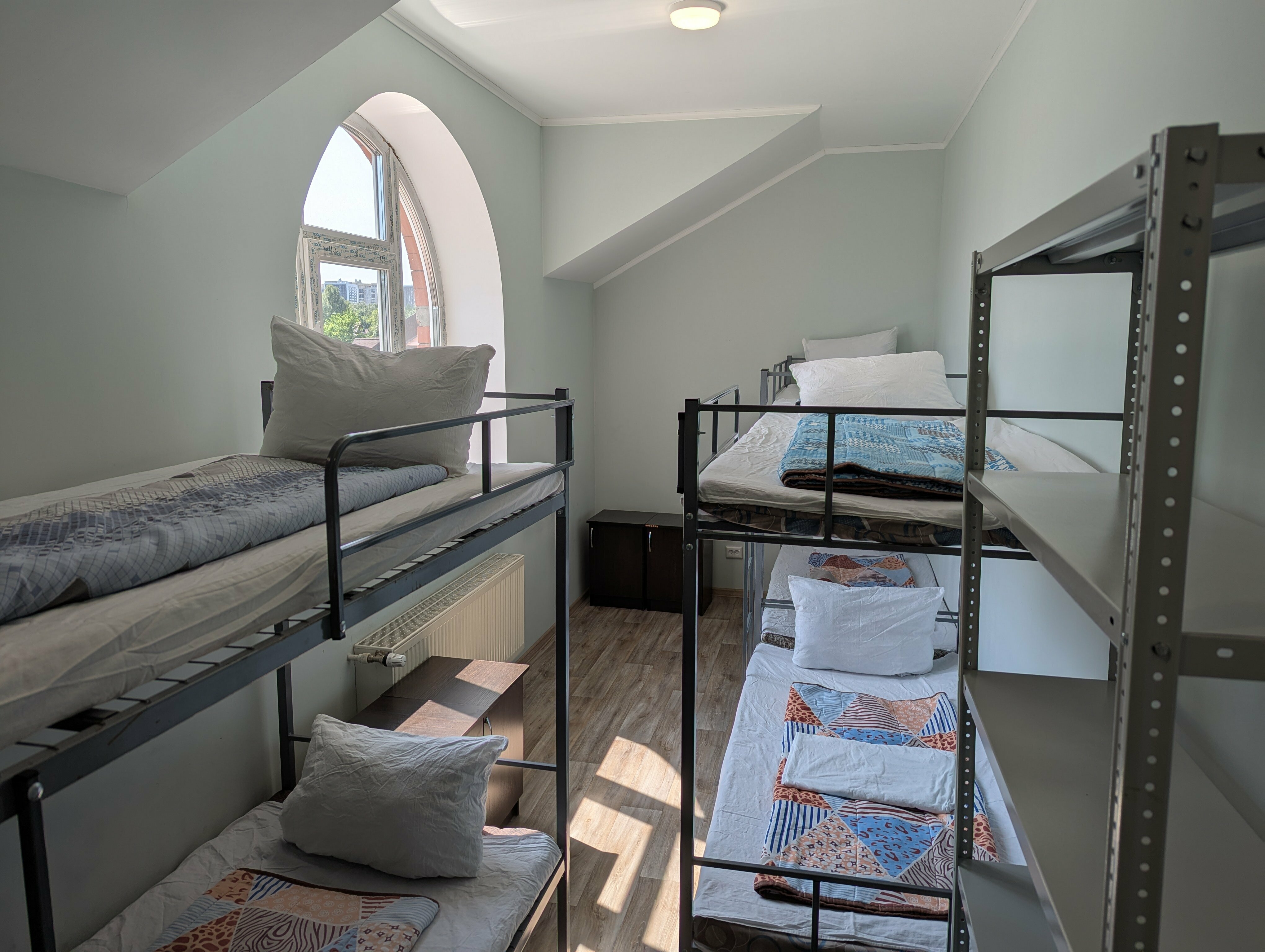 Общий 8-местный номер для мужчин