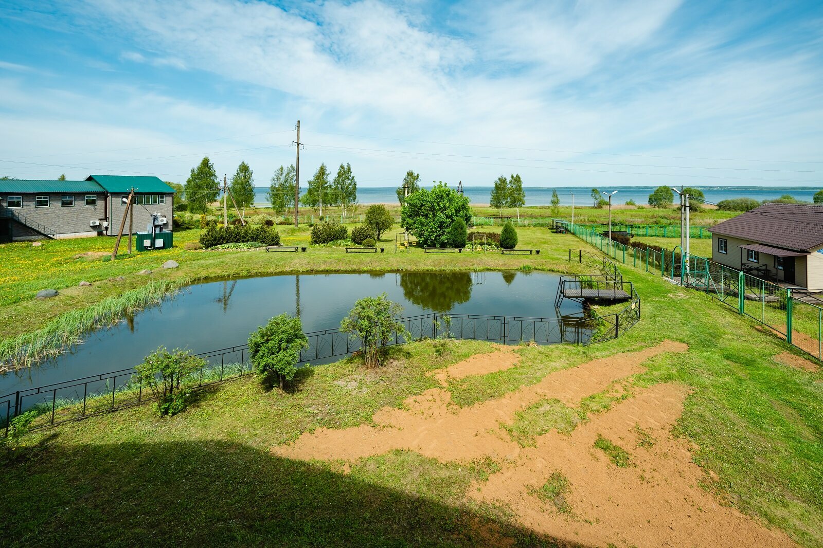 Двухместный номер с 1 кроватью и видом на озеро