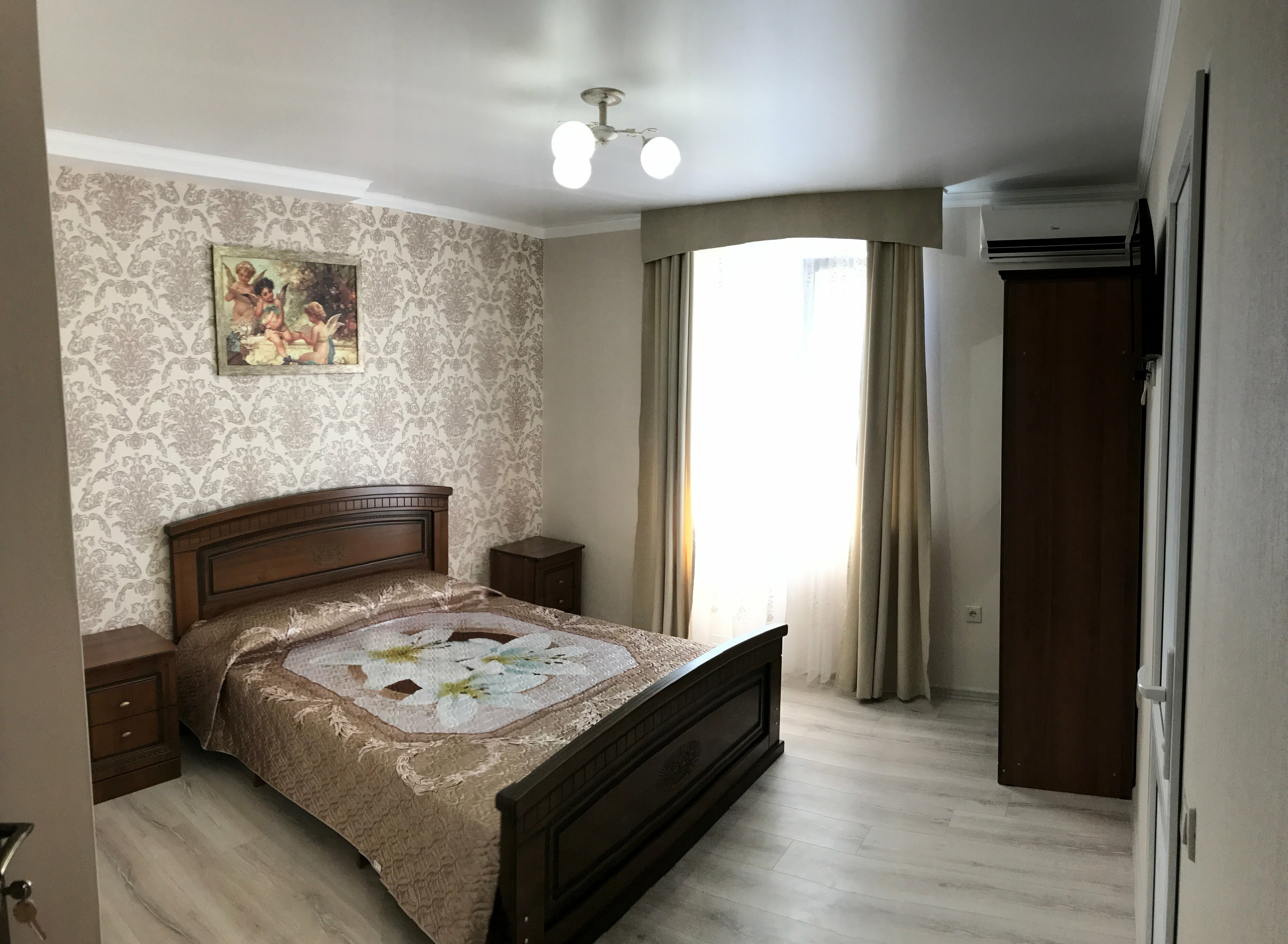 Двухместный номер с 1 кроватью и балконом