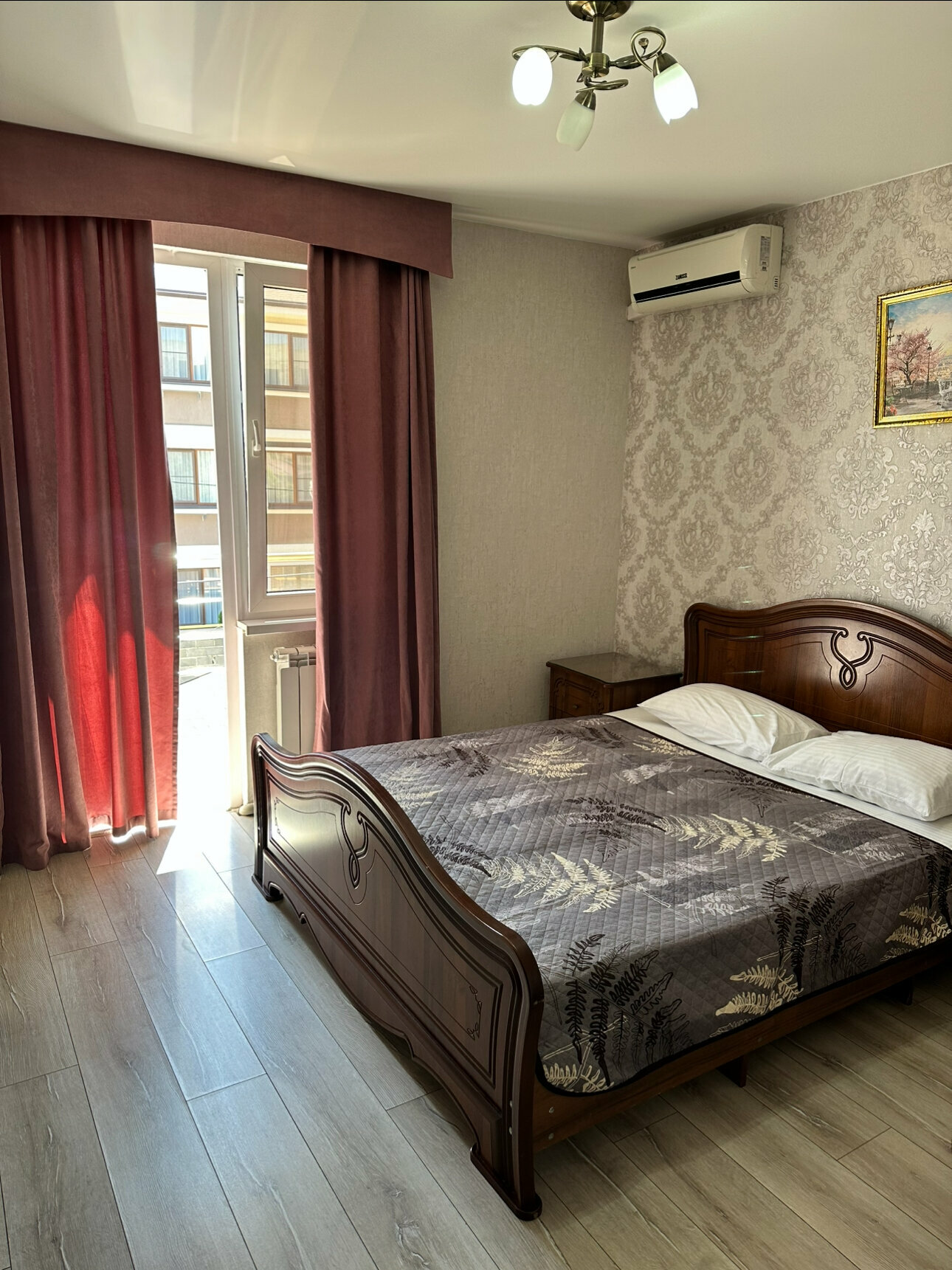 Двухместный номер с 1 кроватью и балконом