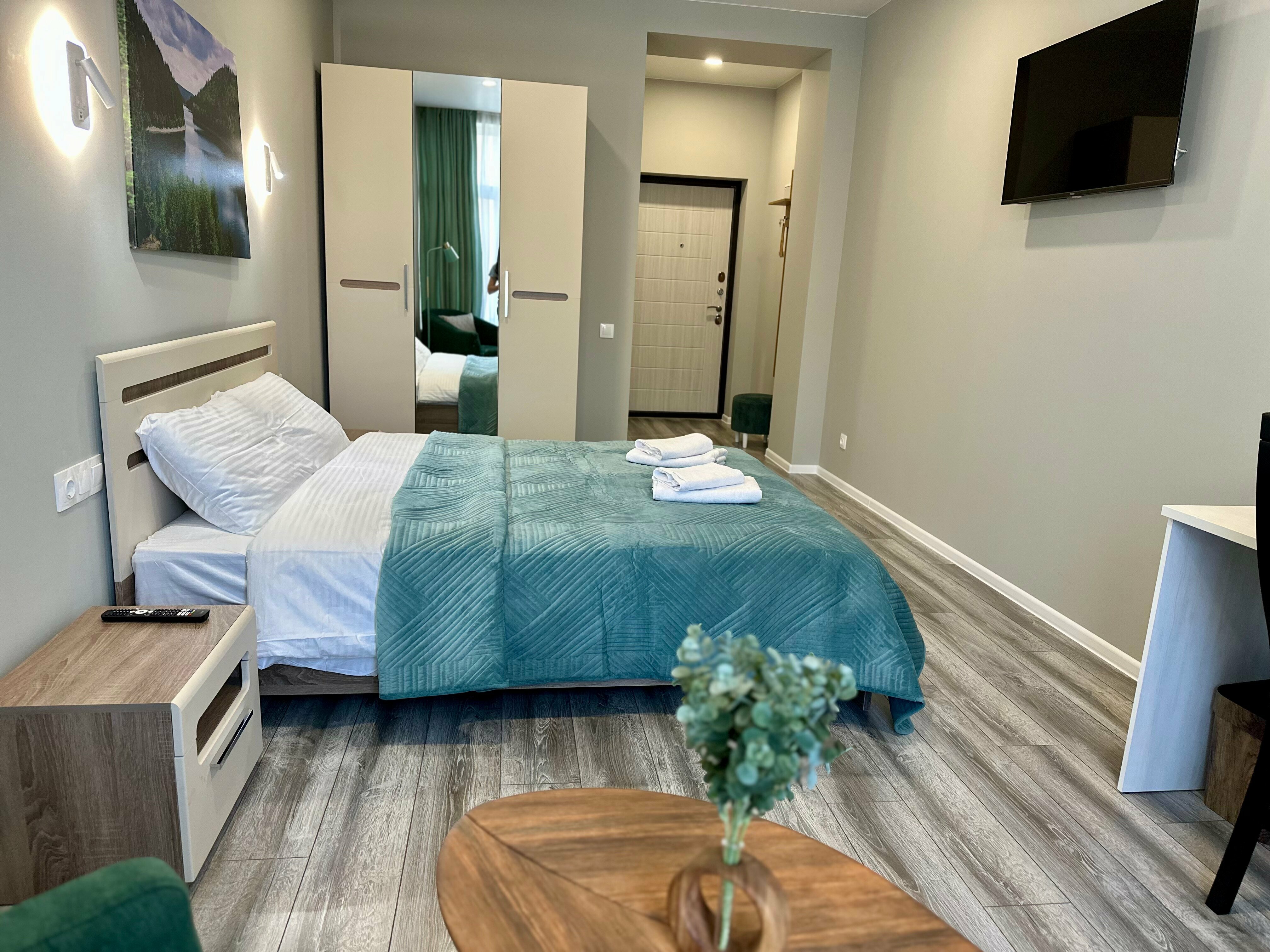 Номер 1 Двухместный номер Стандарт с одной кроватью и собственной ванной комнатой