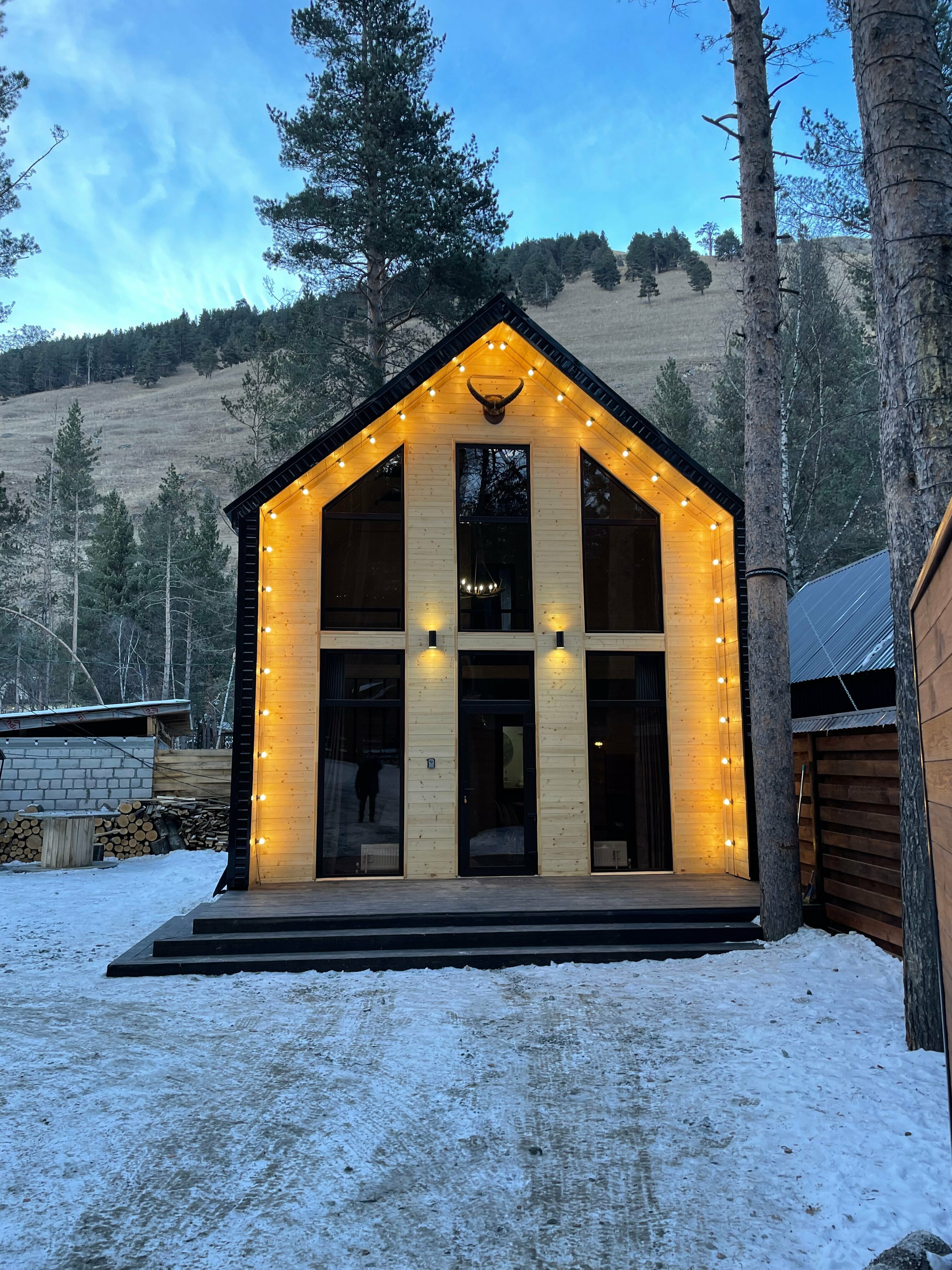 Дом с видом на горы