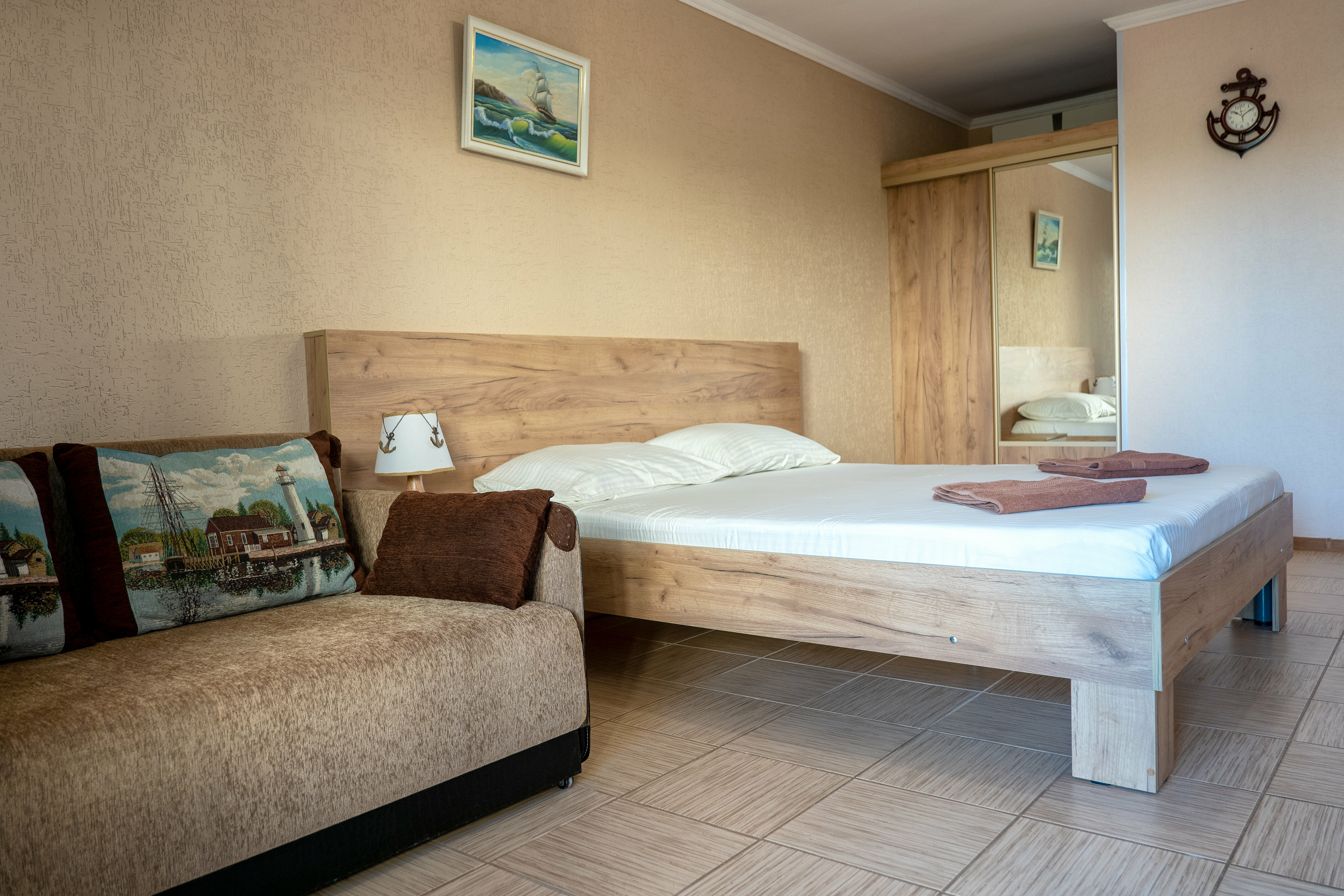 Двухместный номер Делюкс с 1 кроватью