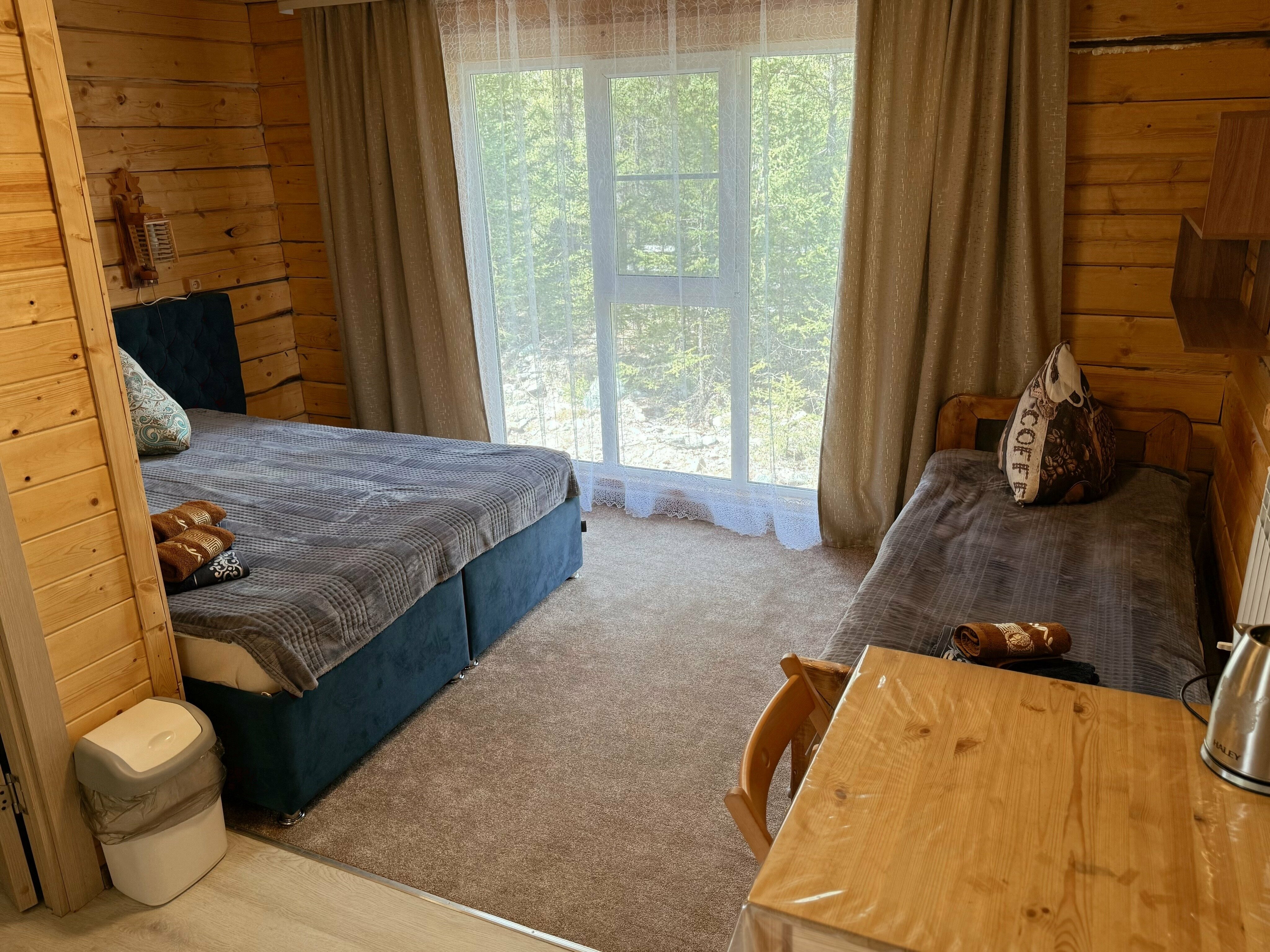 Двухместный номер с 1 кроватью и видом на парк