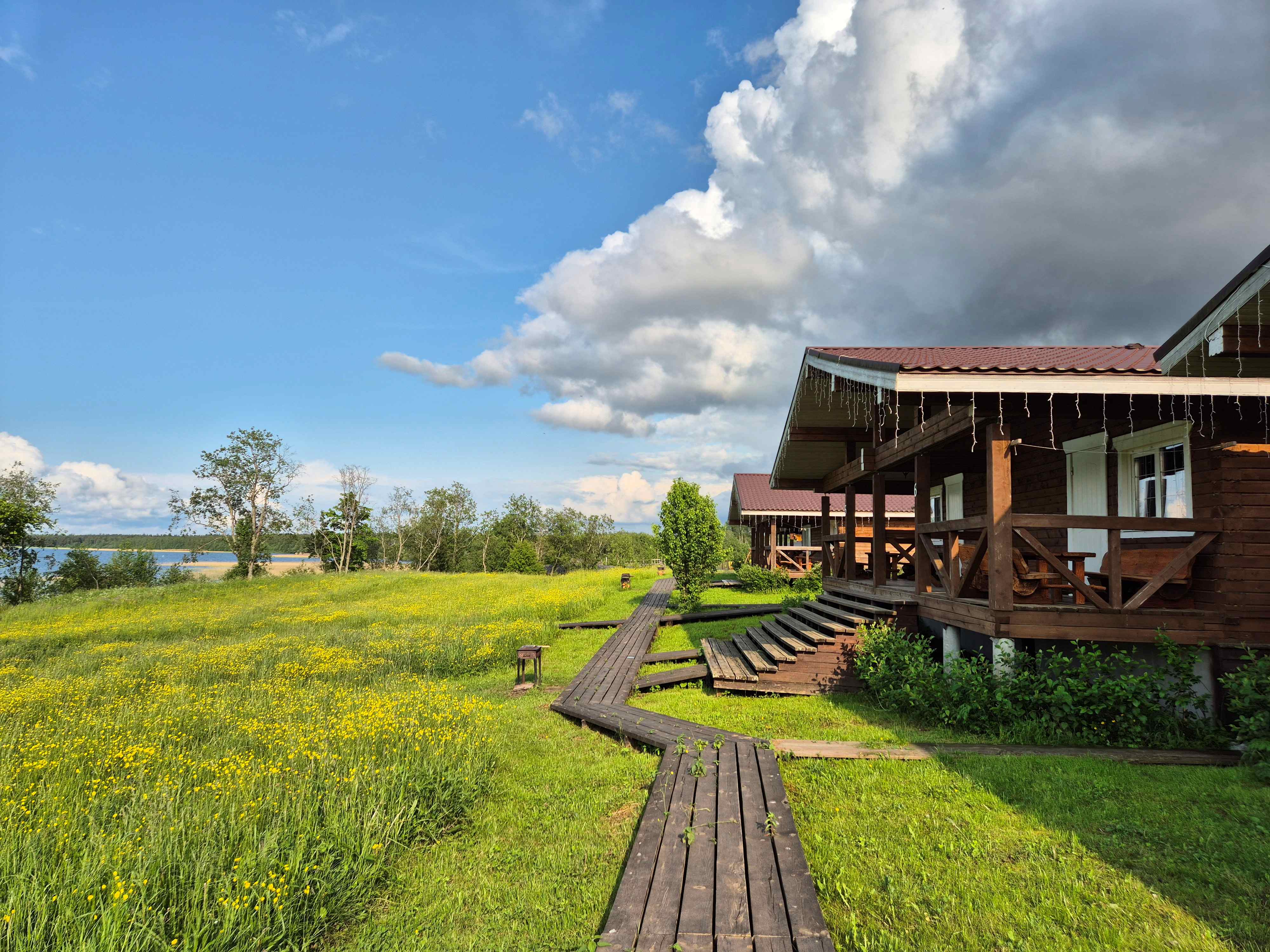 Сельский домик с 2 спальнями