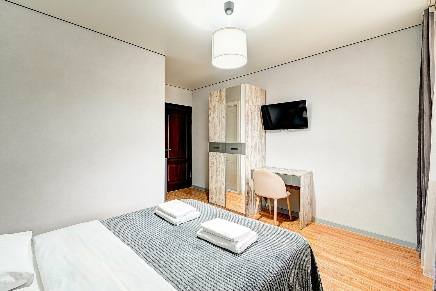 Двухместный номер с 1 кроватью и балконом