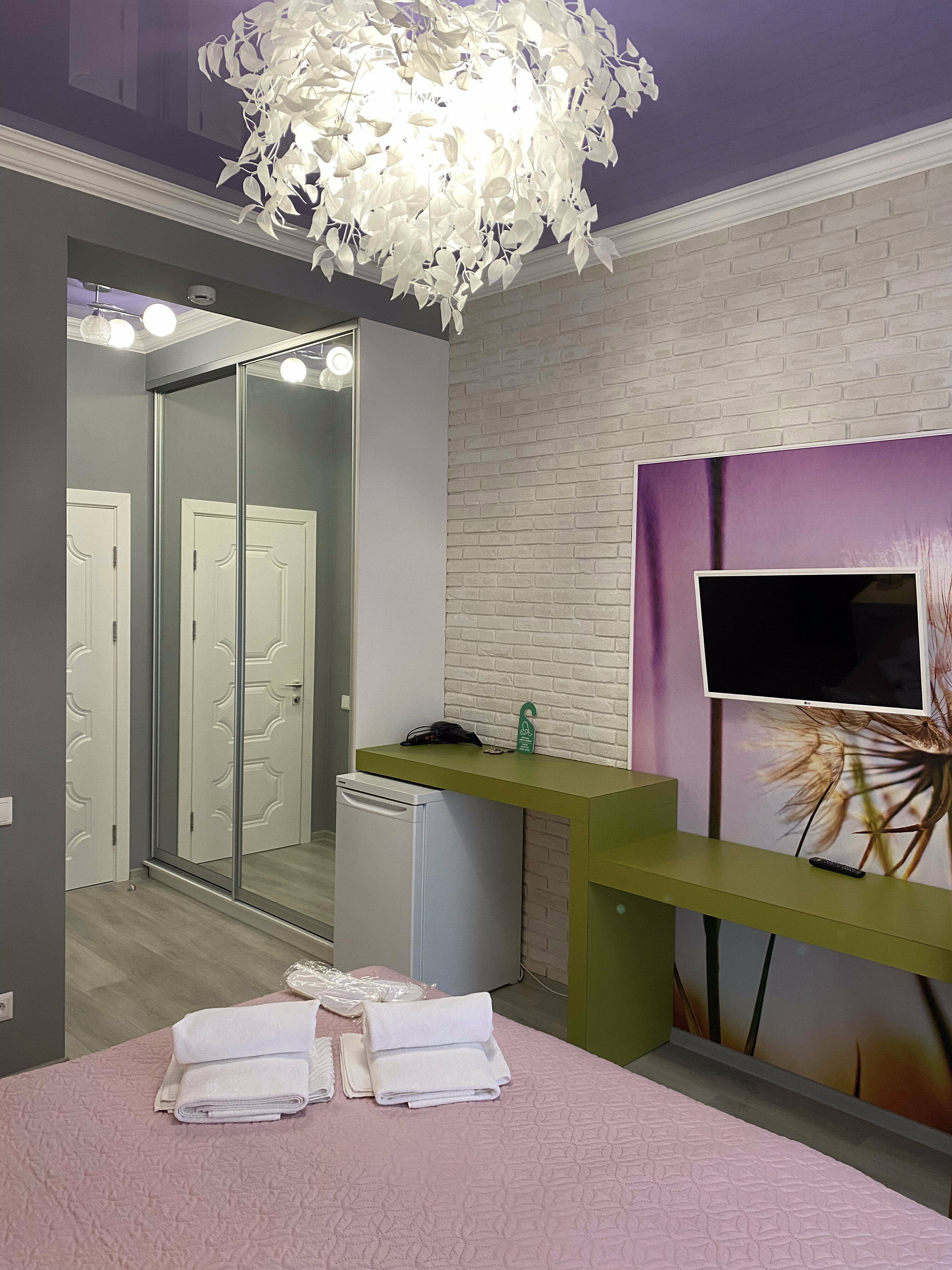 Двухместный номер с 1 кроватью и балконом