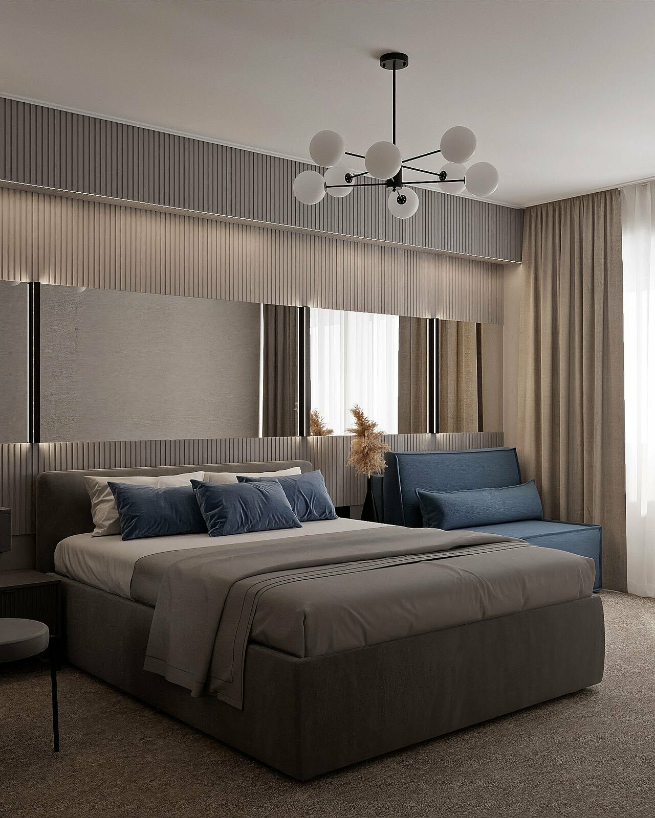 Трехместный номер с балконом