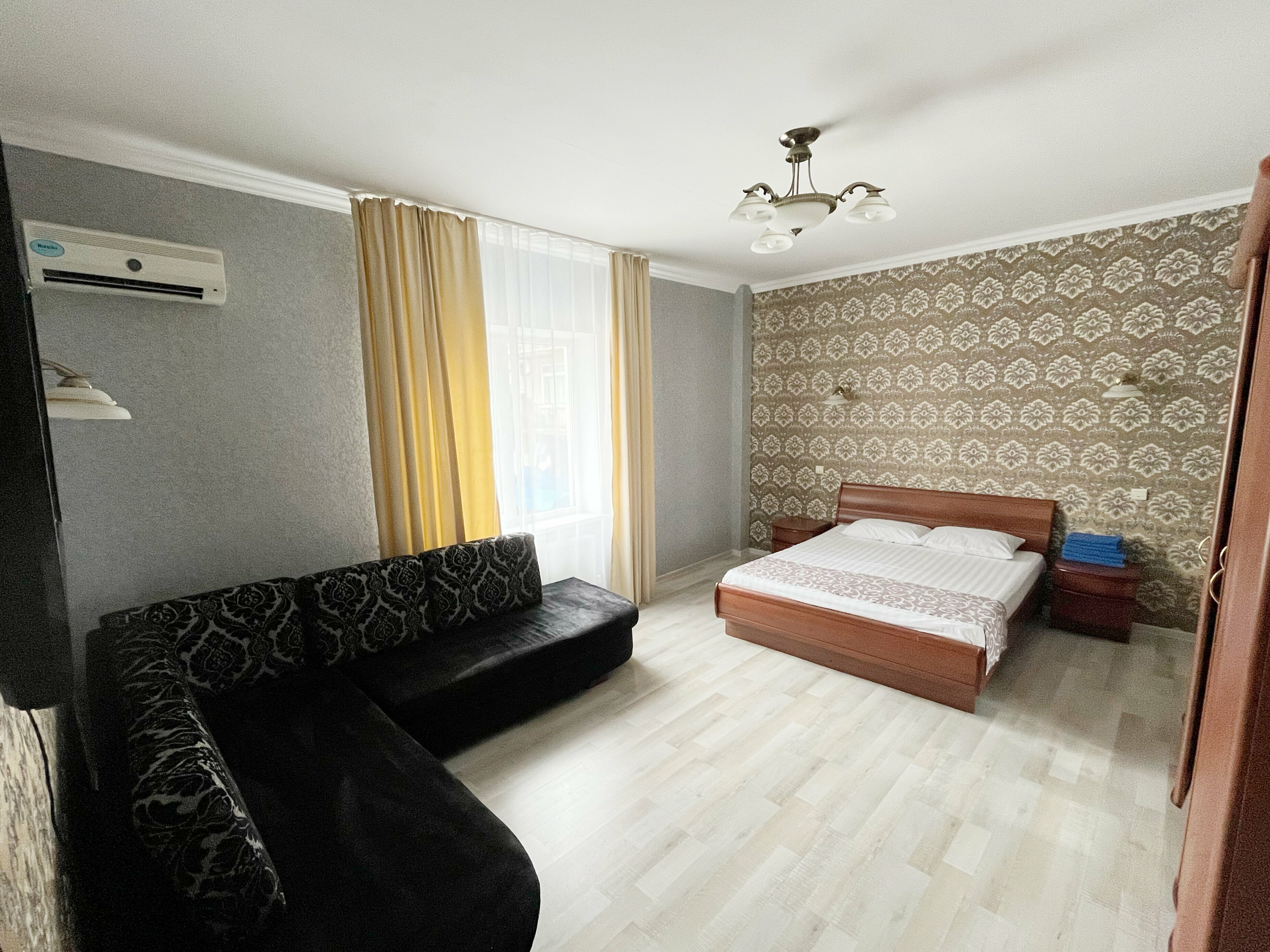 двухкомнатные апартаменты с видом на море 2 этаж