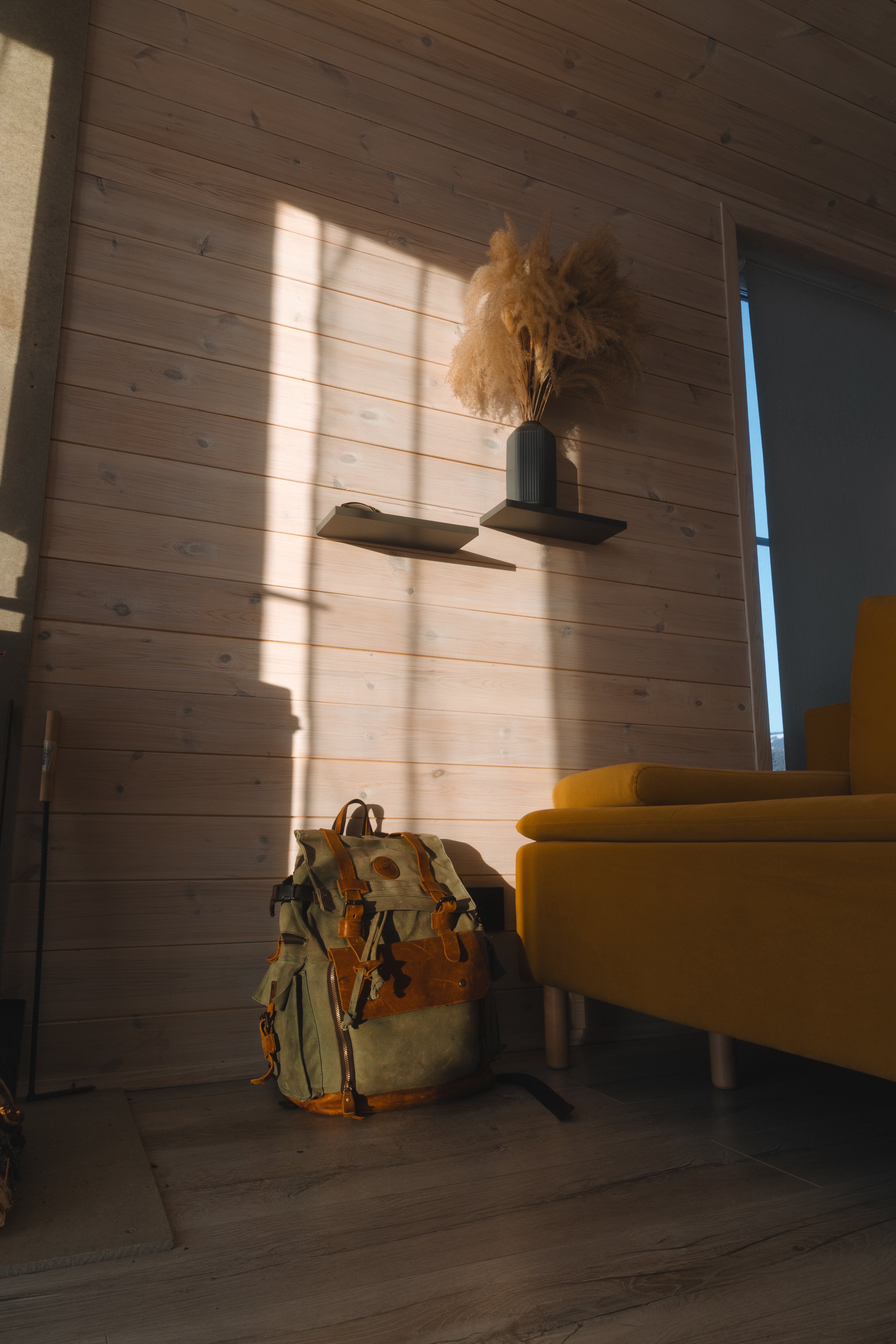 Дом с видом на лес и горы