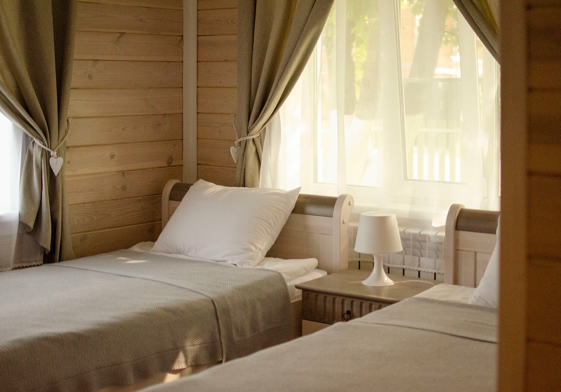 Двухместный номер с 2 отдельными кроватями и душем