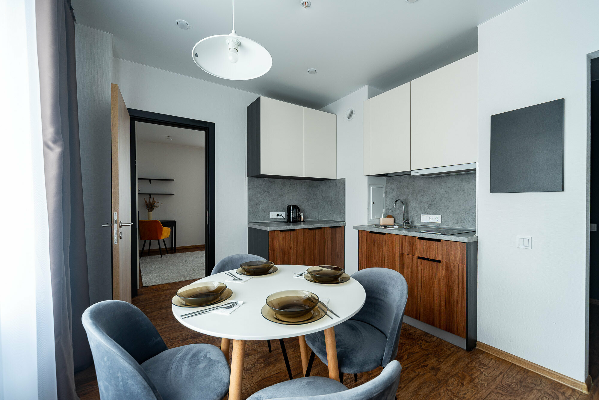 Апартаменты с 1 спальней