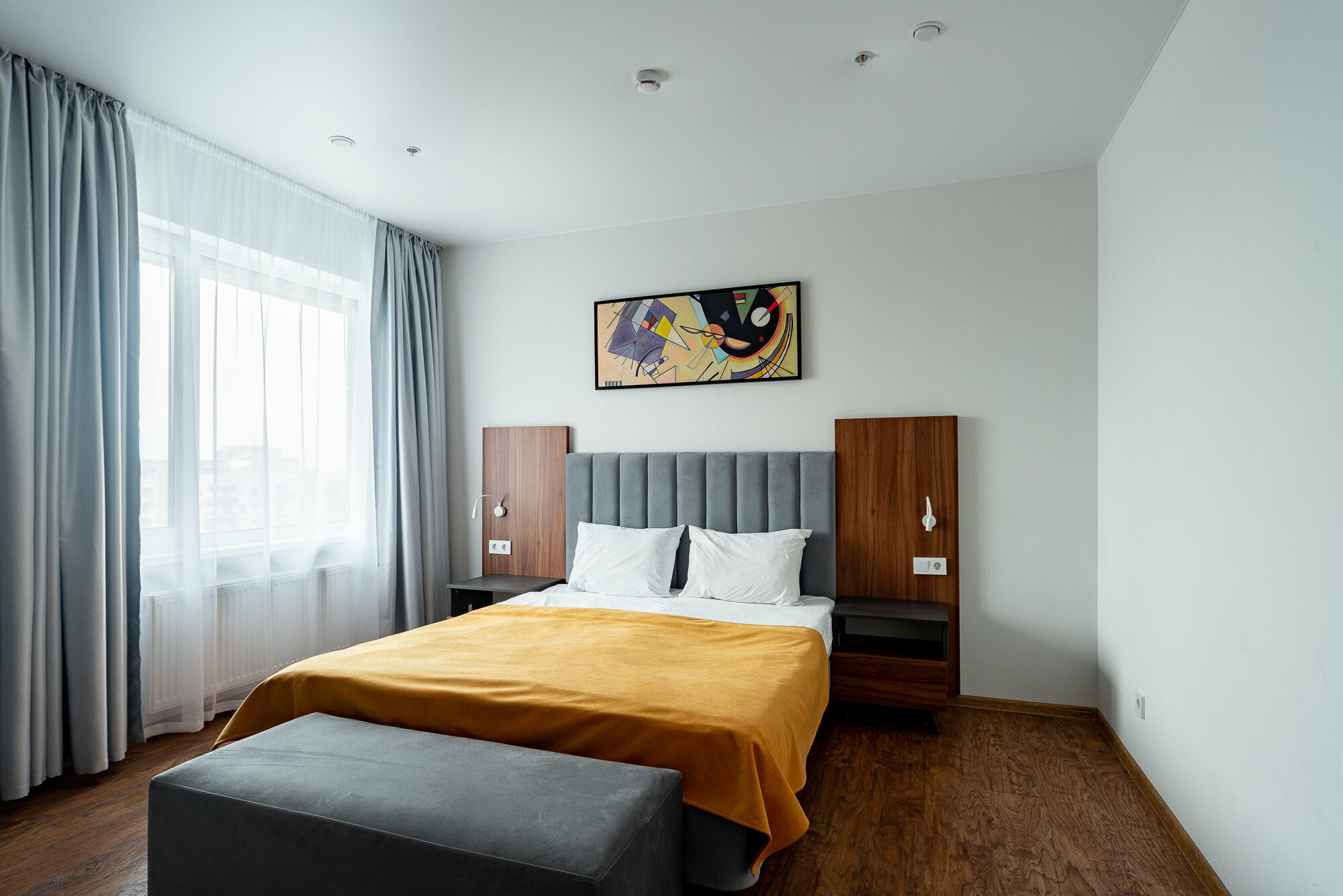 Апартаменты с 1 спальней