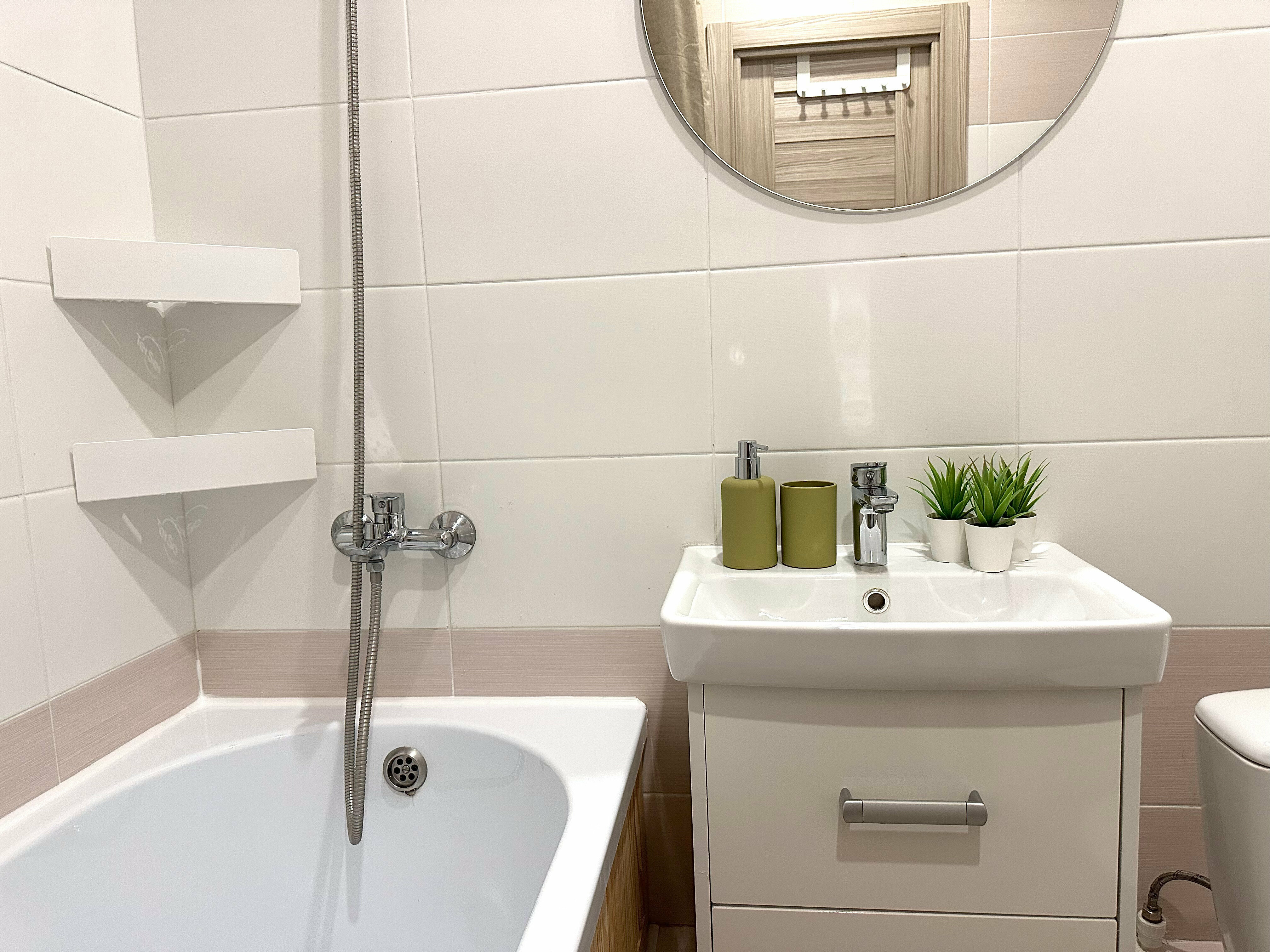 Апартаменты с 1 спальней и кухней-гостиной