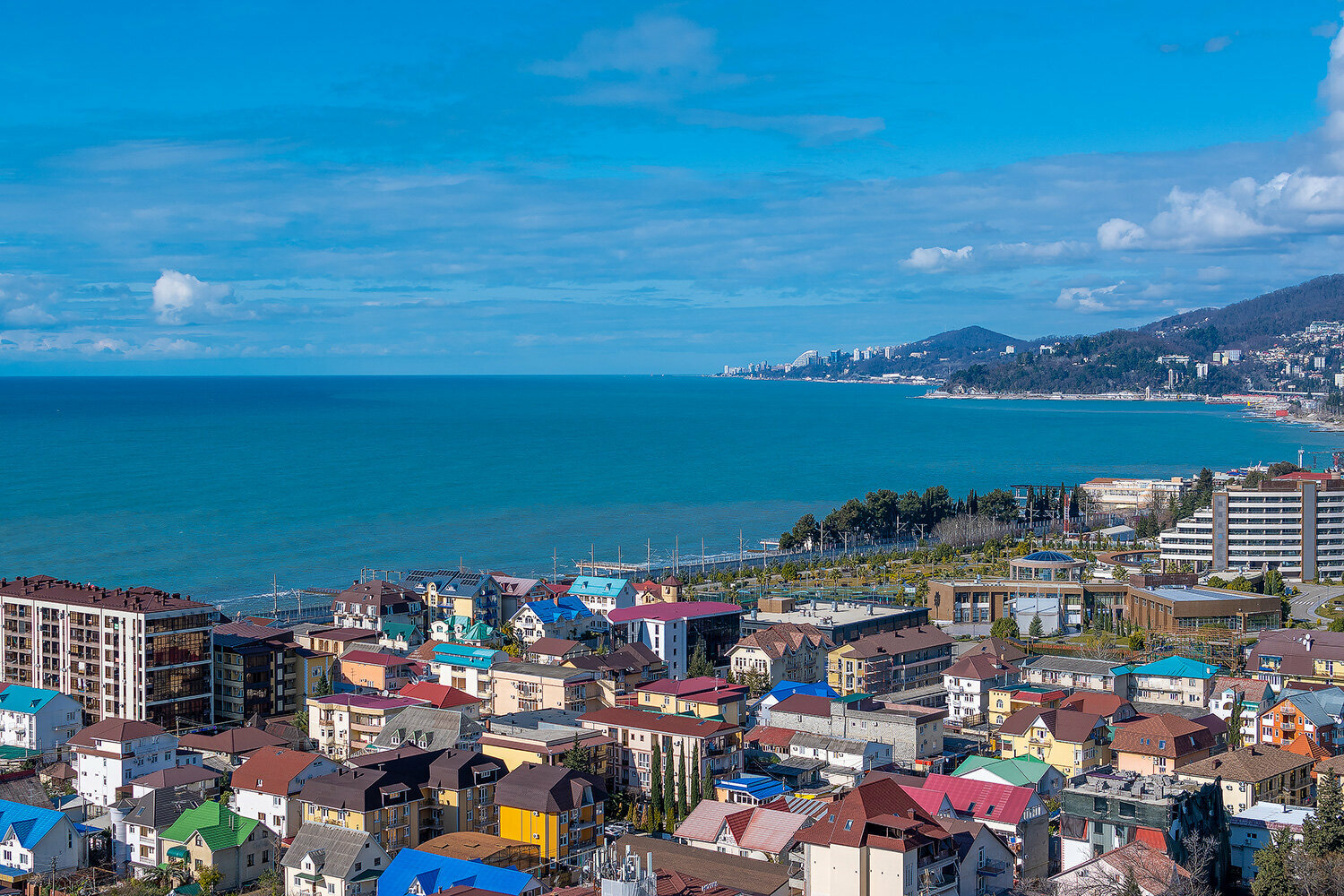 Апартаменты с 2 спальнями и видом на море