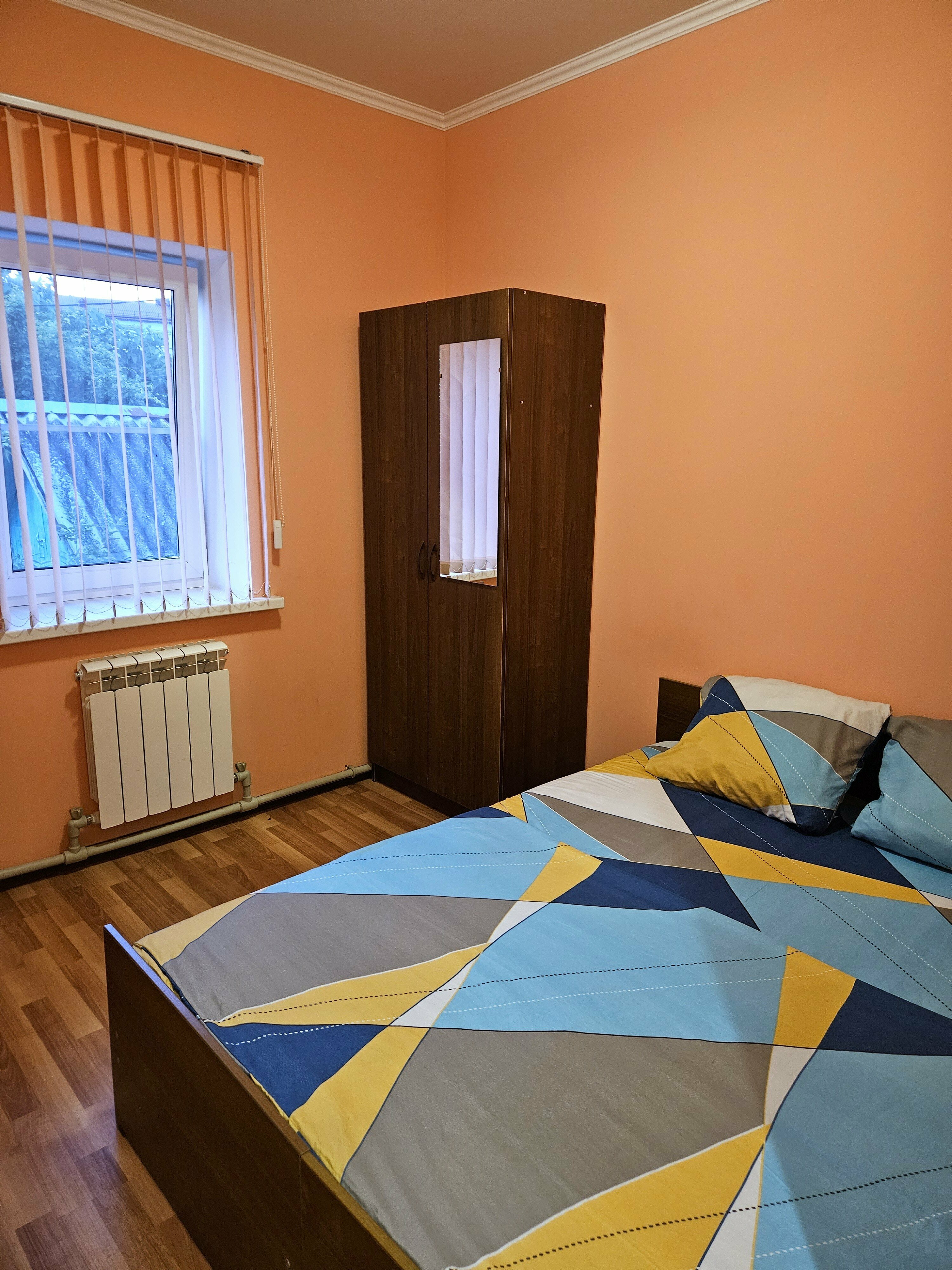 Двухместный номер с 1 кроватью или 2 отдельными кроватями и общей ванной комнатой