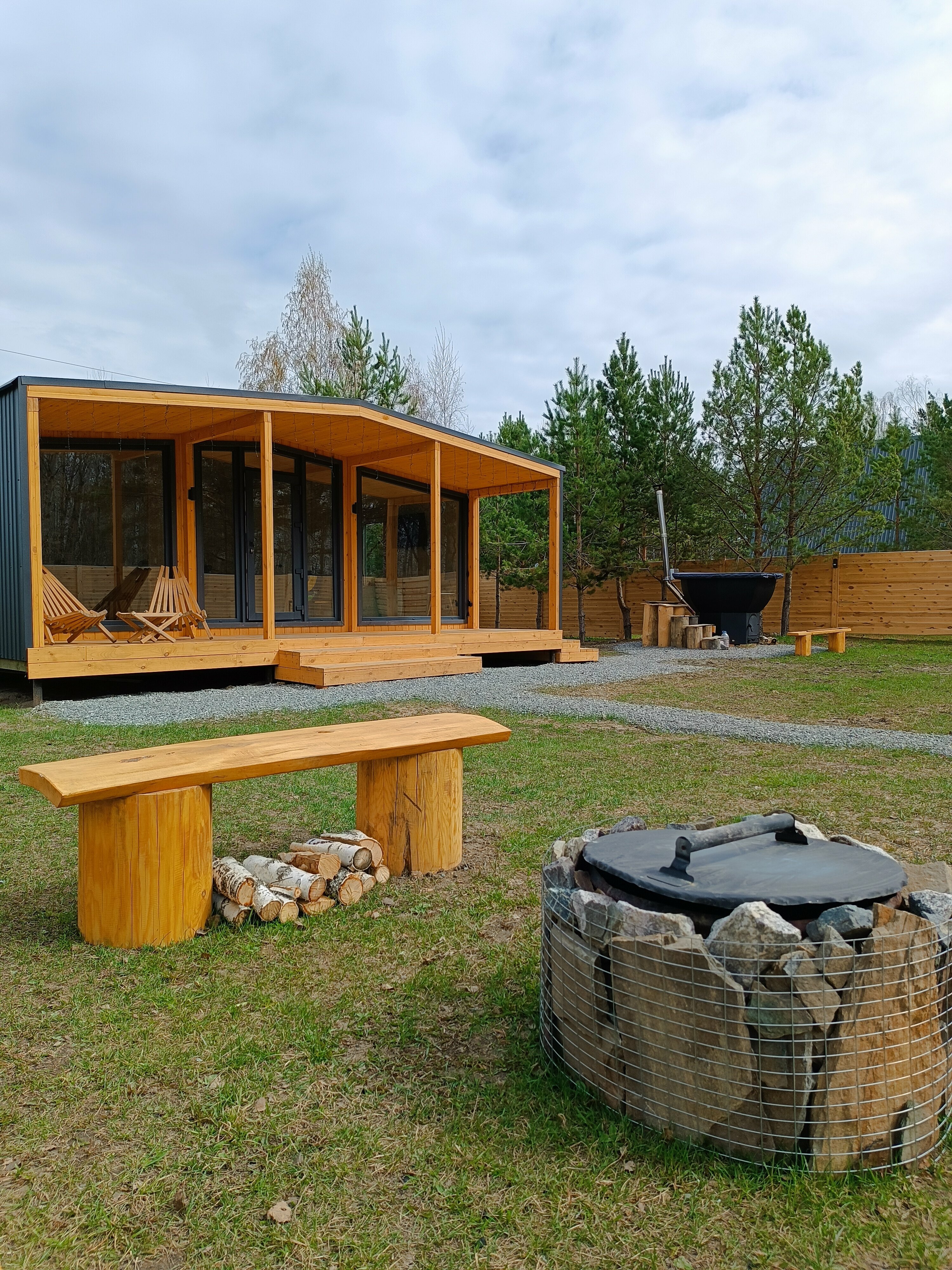 Дом с видом на лес