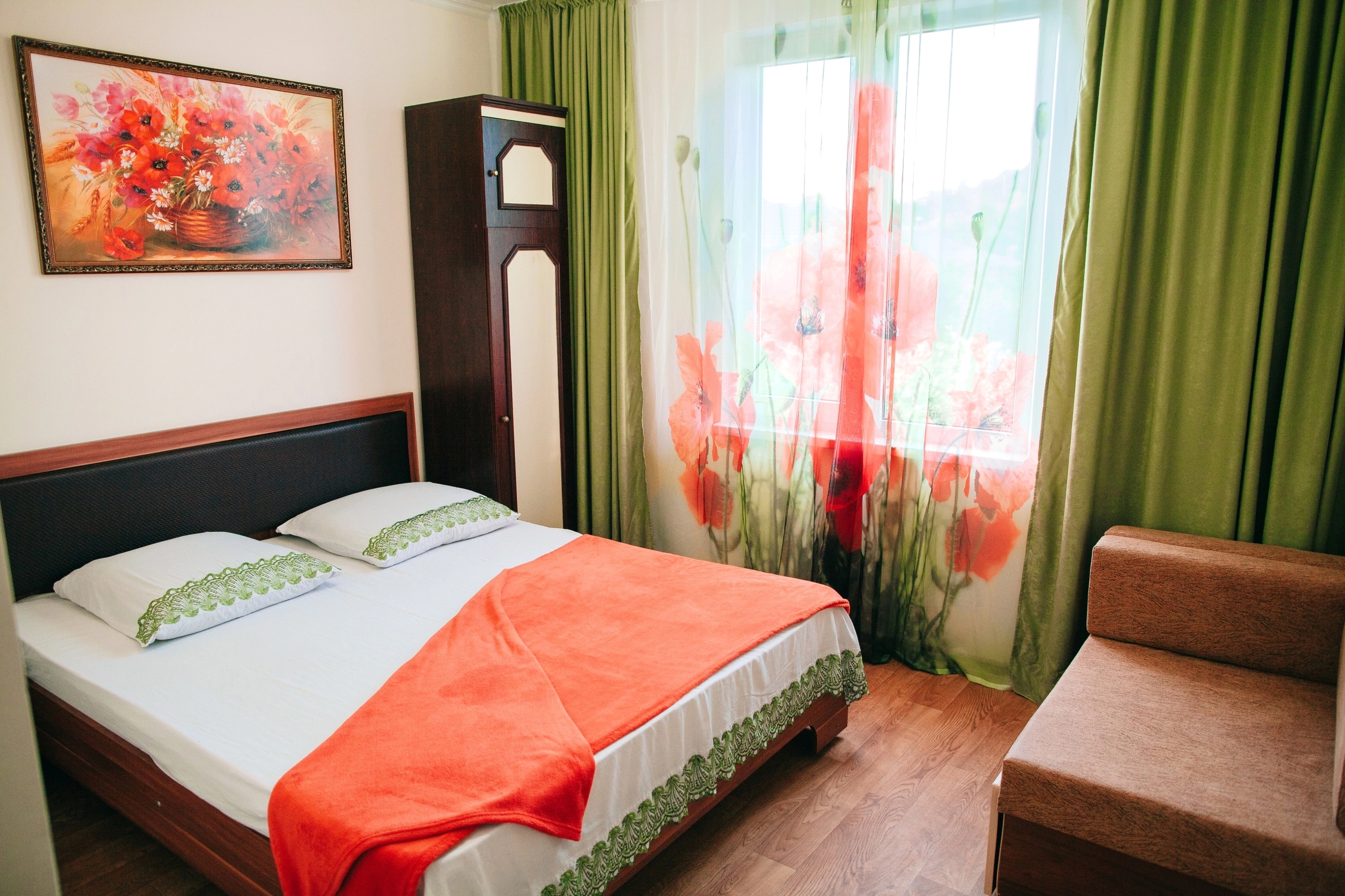 Двухместный номер с 1 кроватью или 2 отдельными кроватями