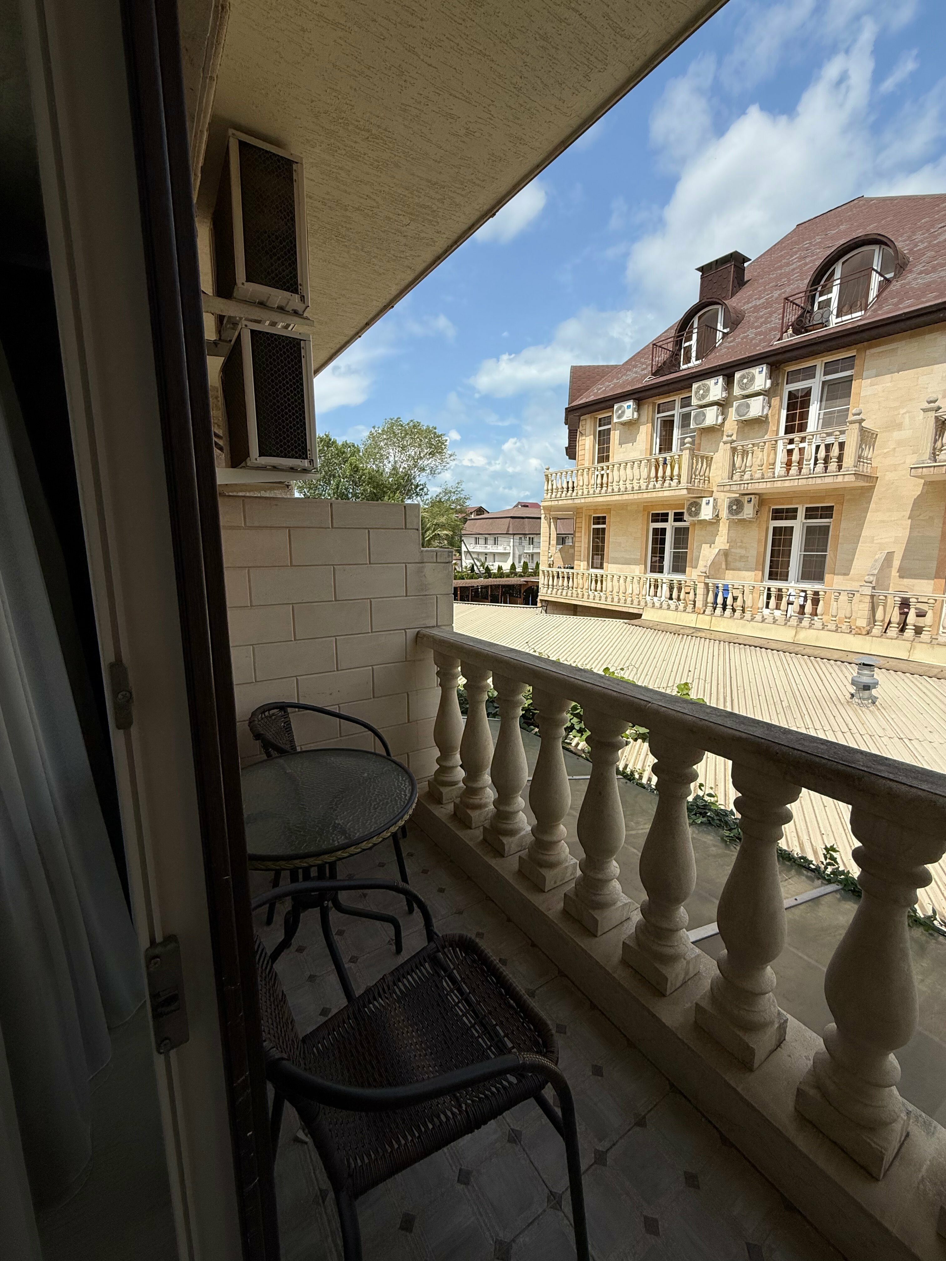 Двухместный номер Делюкс с 1 кроватью и балконом