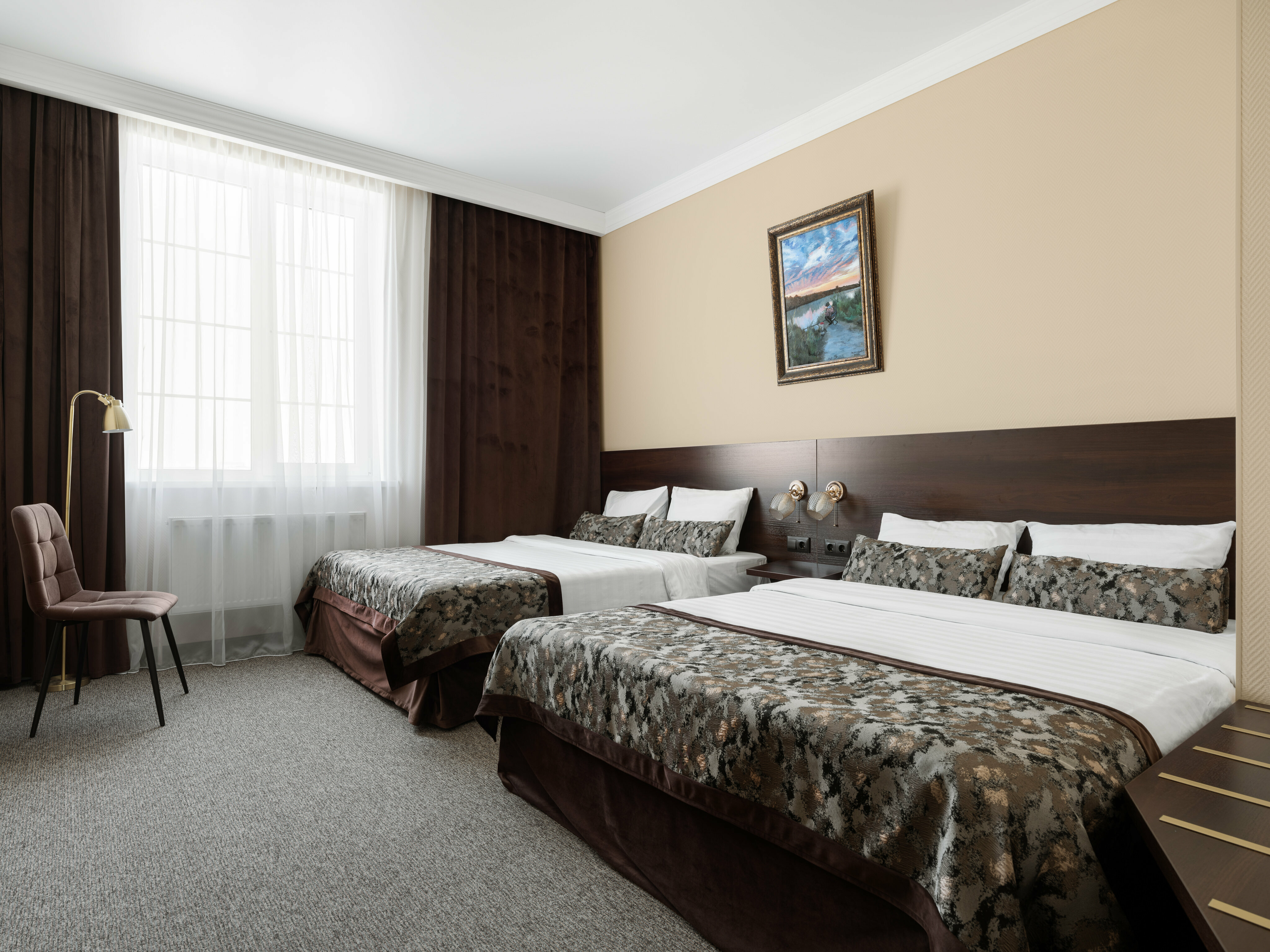 Стандартный номер с двумя кроватями размера «queen-size»