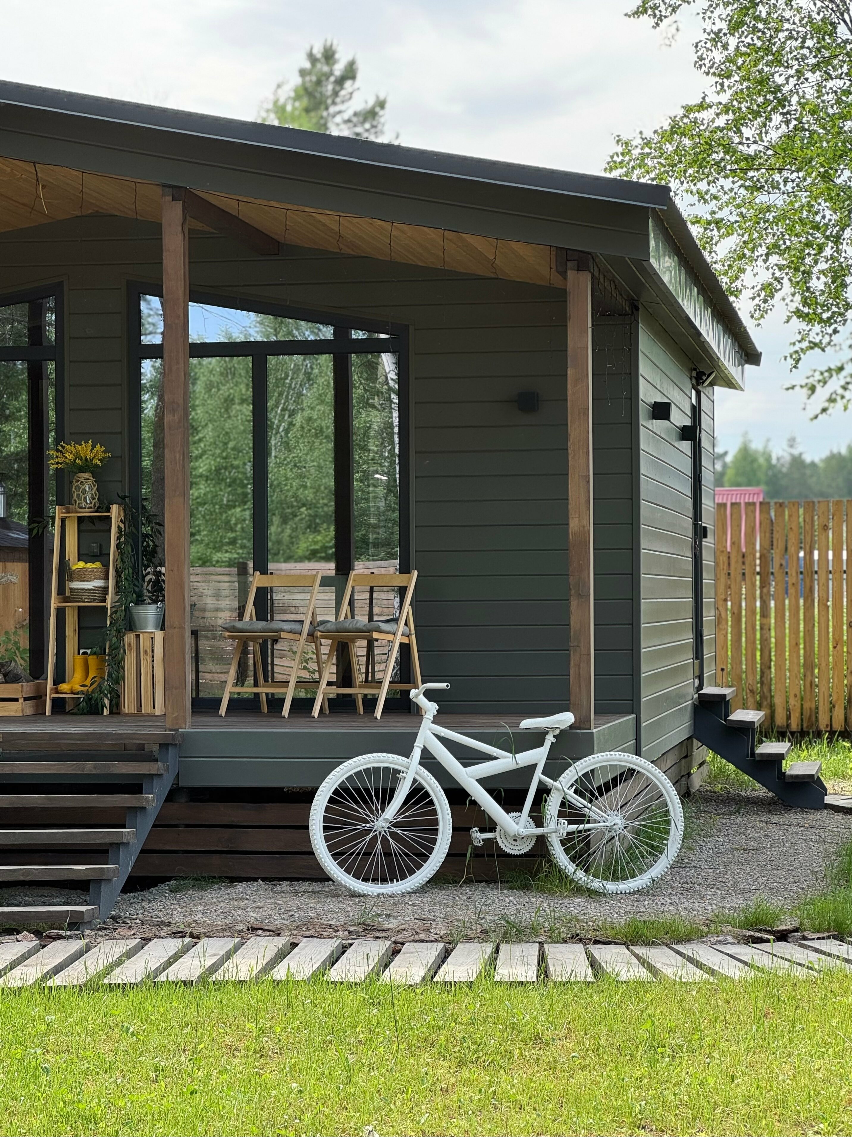 Дом с видом на лес