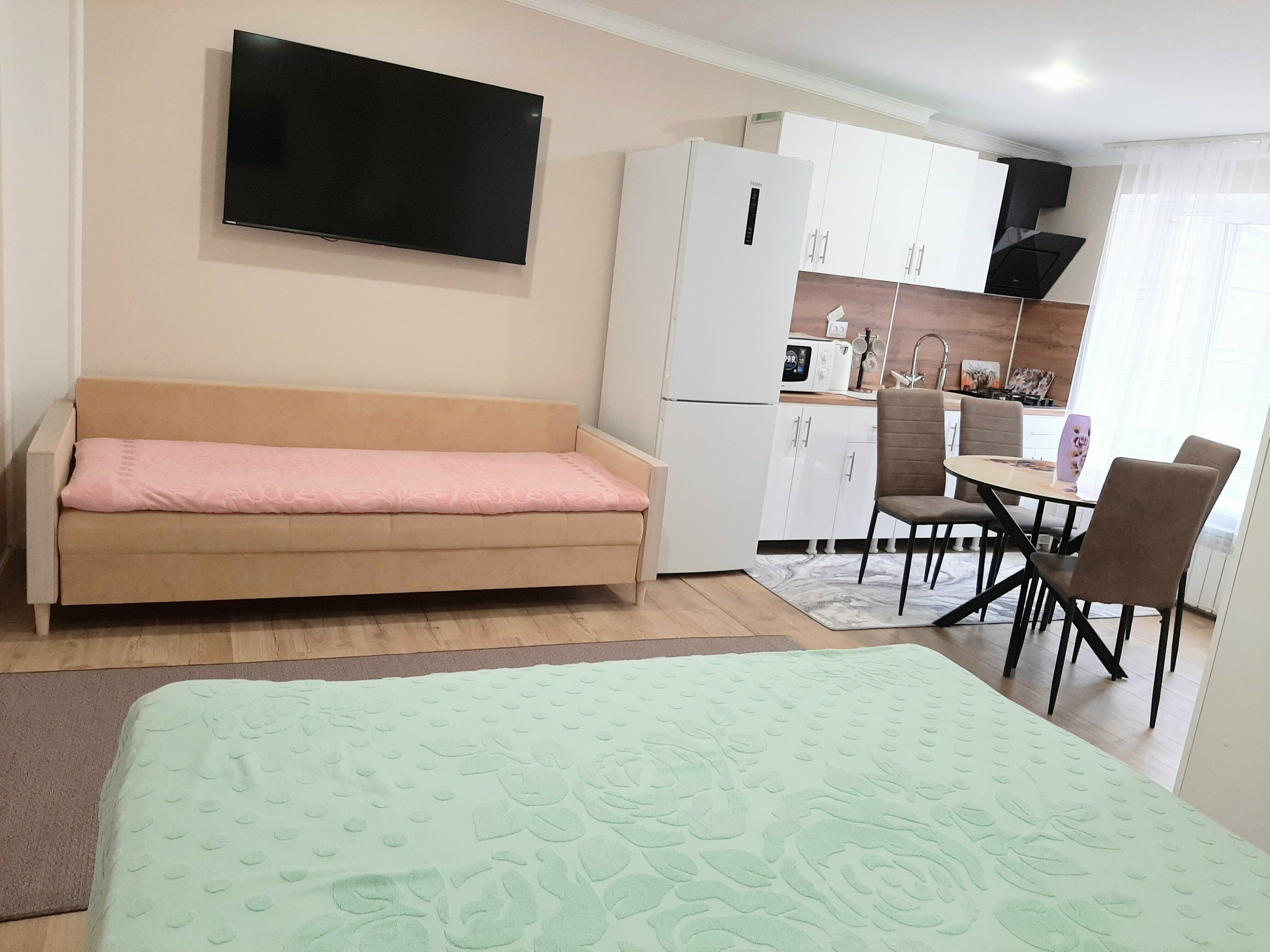 Номер-студия Делюкс с кроватью размера «queen-size»