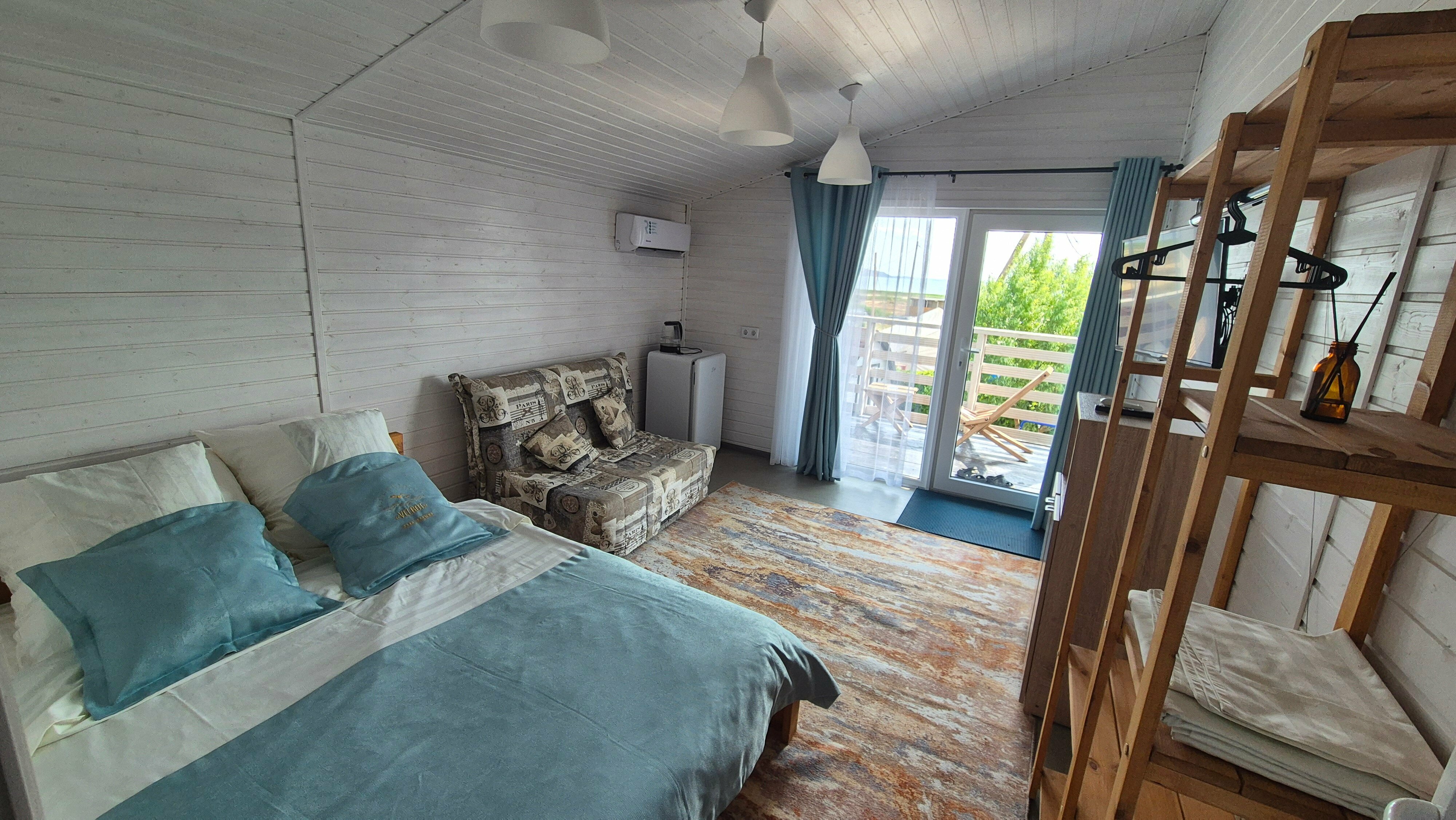 Двухместный номер Делюкс с 1 кроватью и балконом