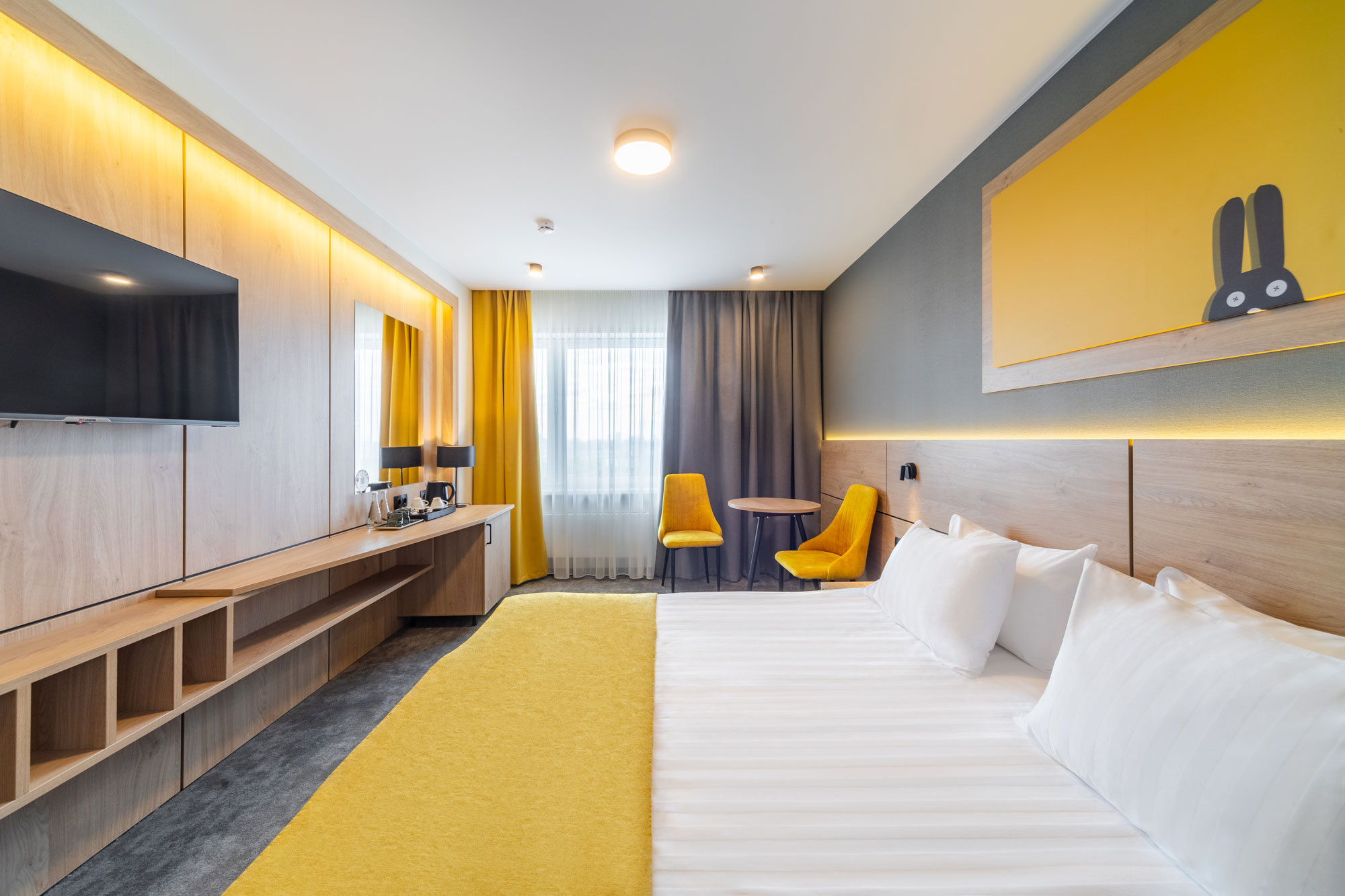 Комфорт c широкой кроватью