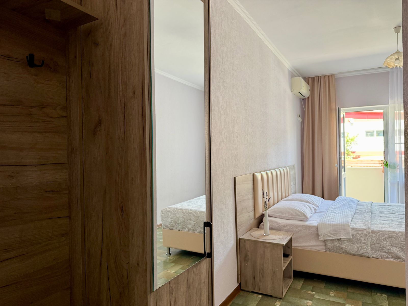 Двухместный номер с 1 кроватью или 2 отдельными кроватями и балконом